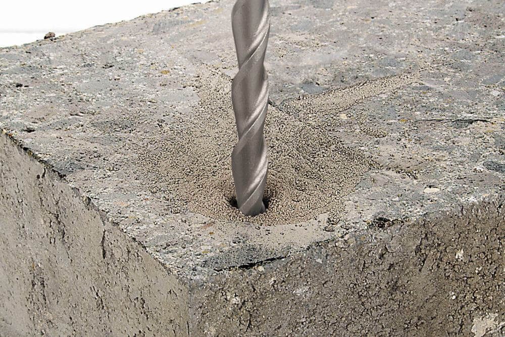 Wolfcraft Betonbohrer Wolfcraft Hammer-Schlagbohrer HM Standard SDS-plus