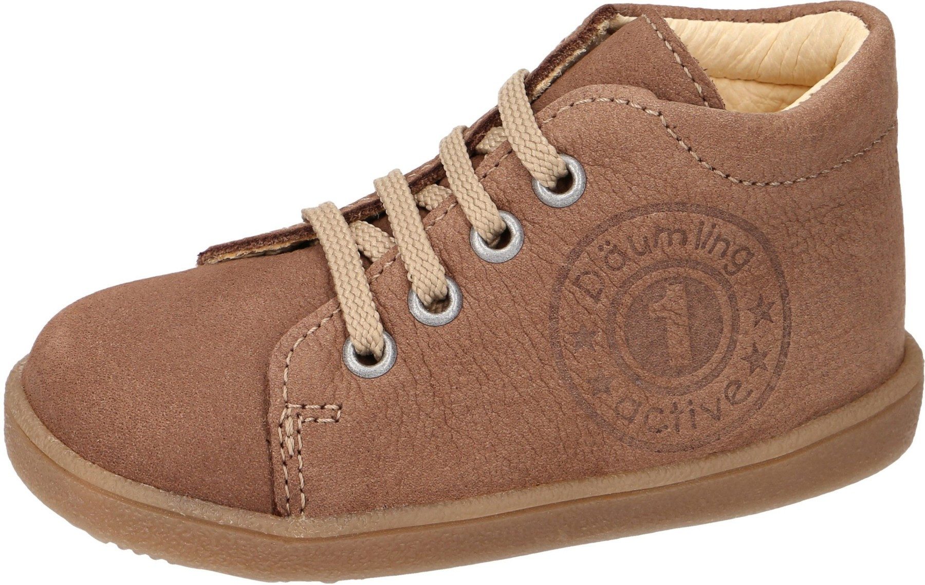 Däumling Däumling Kinder Lauflern Polly Lauflernschuhe Lede Schnürstiefel