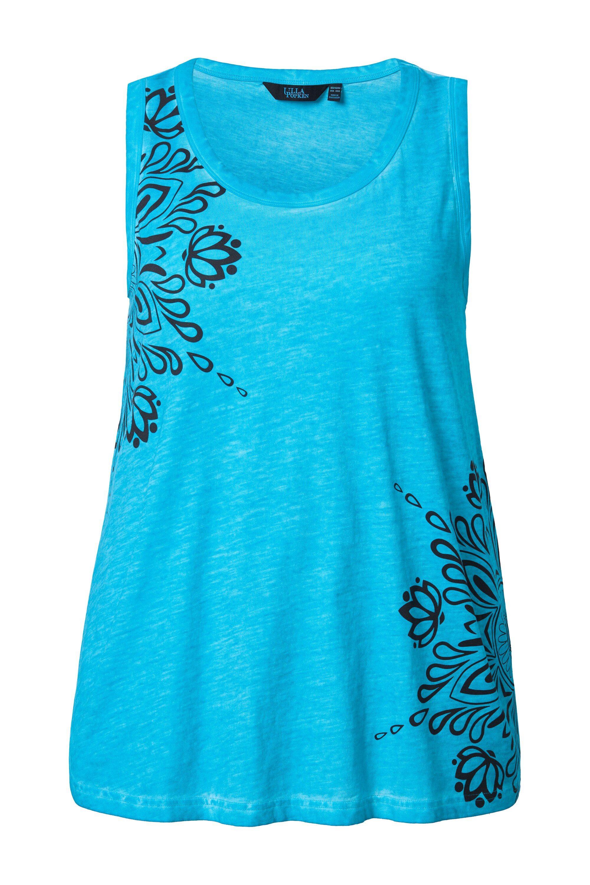 Ulla Popken Longtop Top Mandalas A-Linie günstig online kaufen