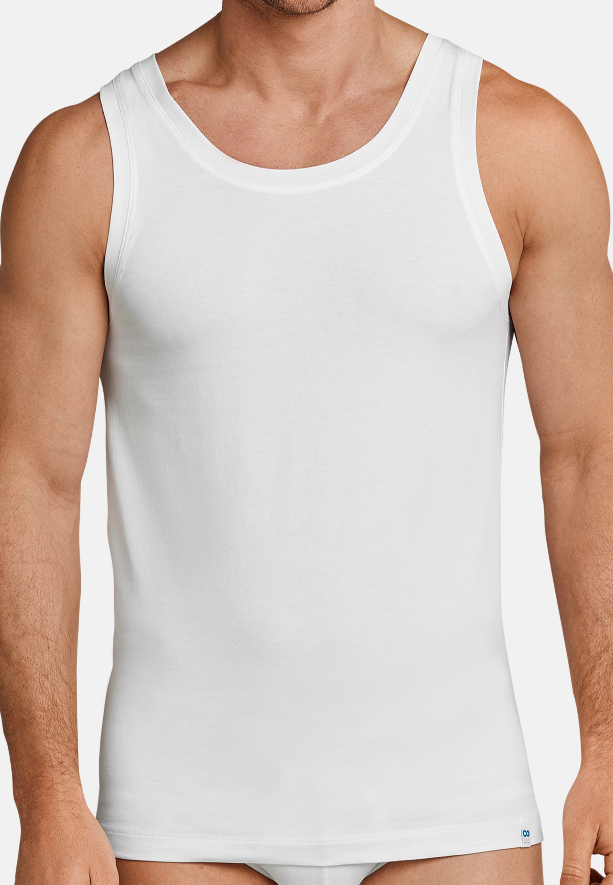 Schiesser Unterhemd 2er Pack Long Life Cotton (Spar-Set, 2-St) Unterhemd / günstig online kaufen