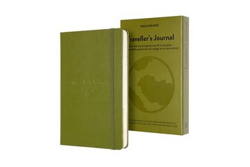 MOLESKINE Notizbuch, Passion Journal Reise - Groß (13x21) - mit festem Einband - 70g-Papier - Dunkelgrün