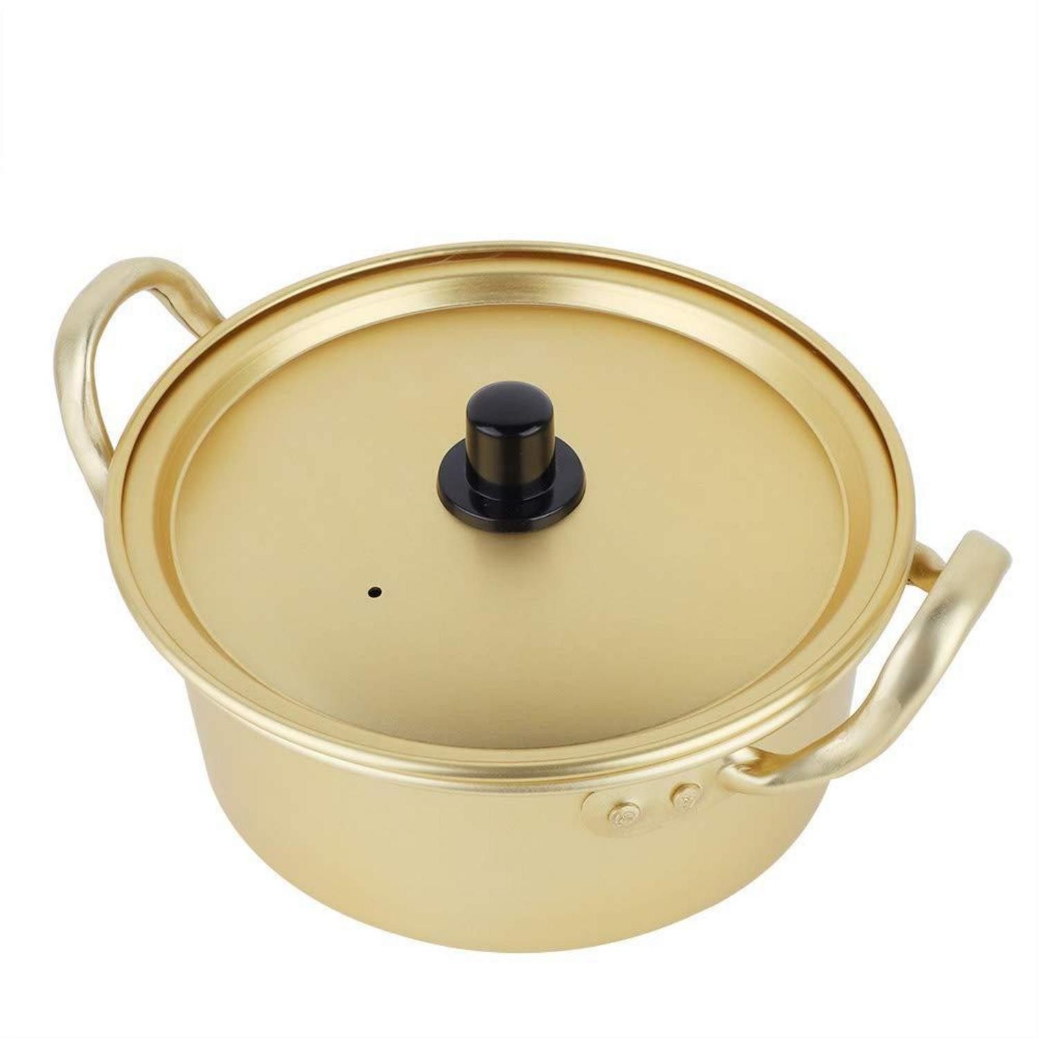 LuxusKollektion Kochtopf Ramen Topf Aluminium 16cm Doppelgriff