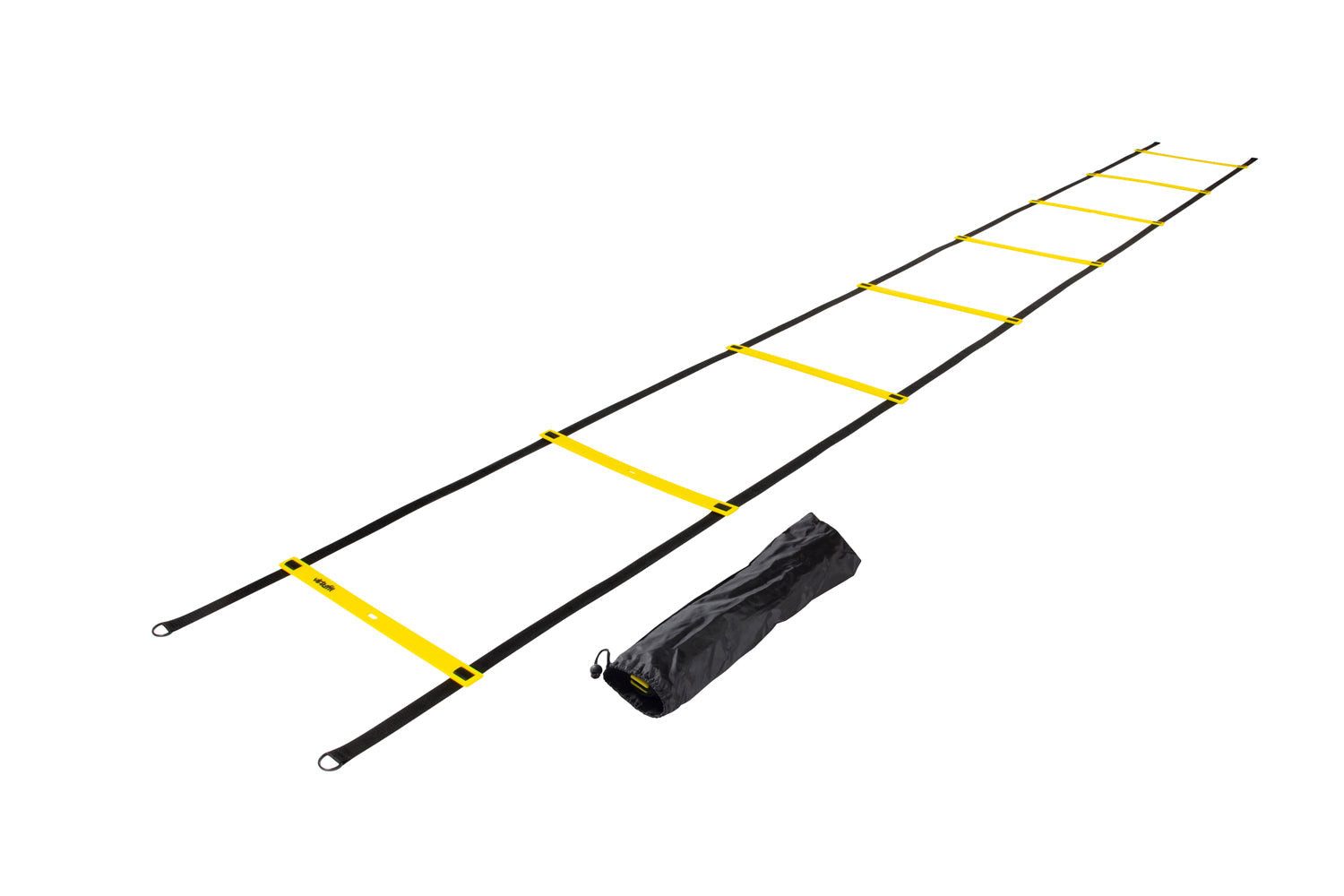 VirtuFit Koordinationsleiter Speed Ladder - Verstellbare Sprossen - 4 Meter - mit Tasche