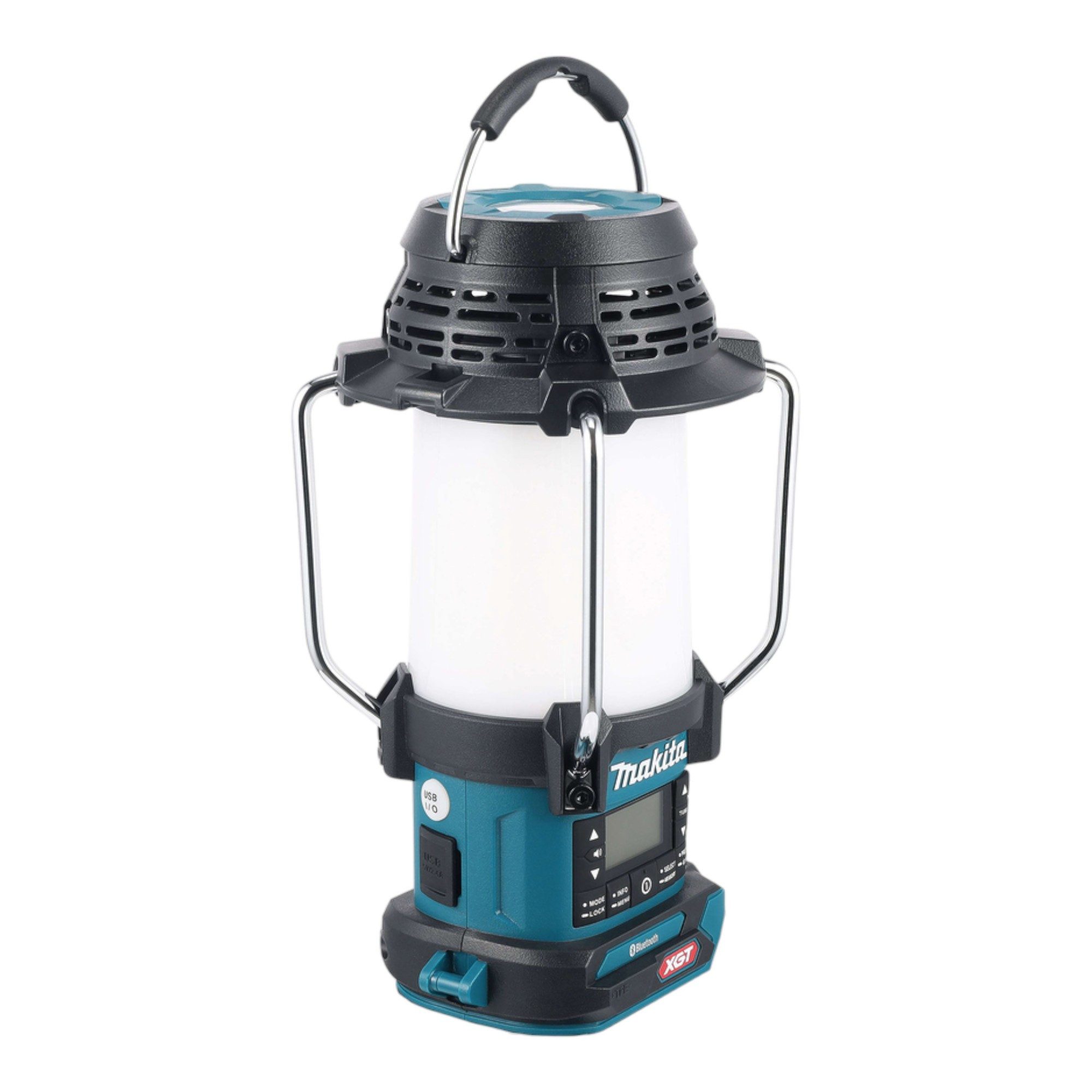 Makita MR 009 GZ Akku Radio mit Laterne 40 V max. FM / DAB+ 310 lm Solo Baustellenradio