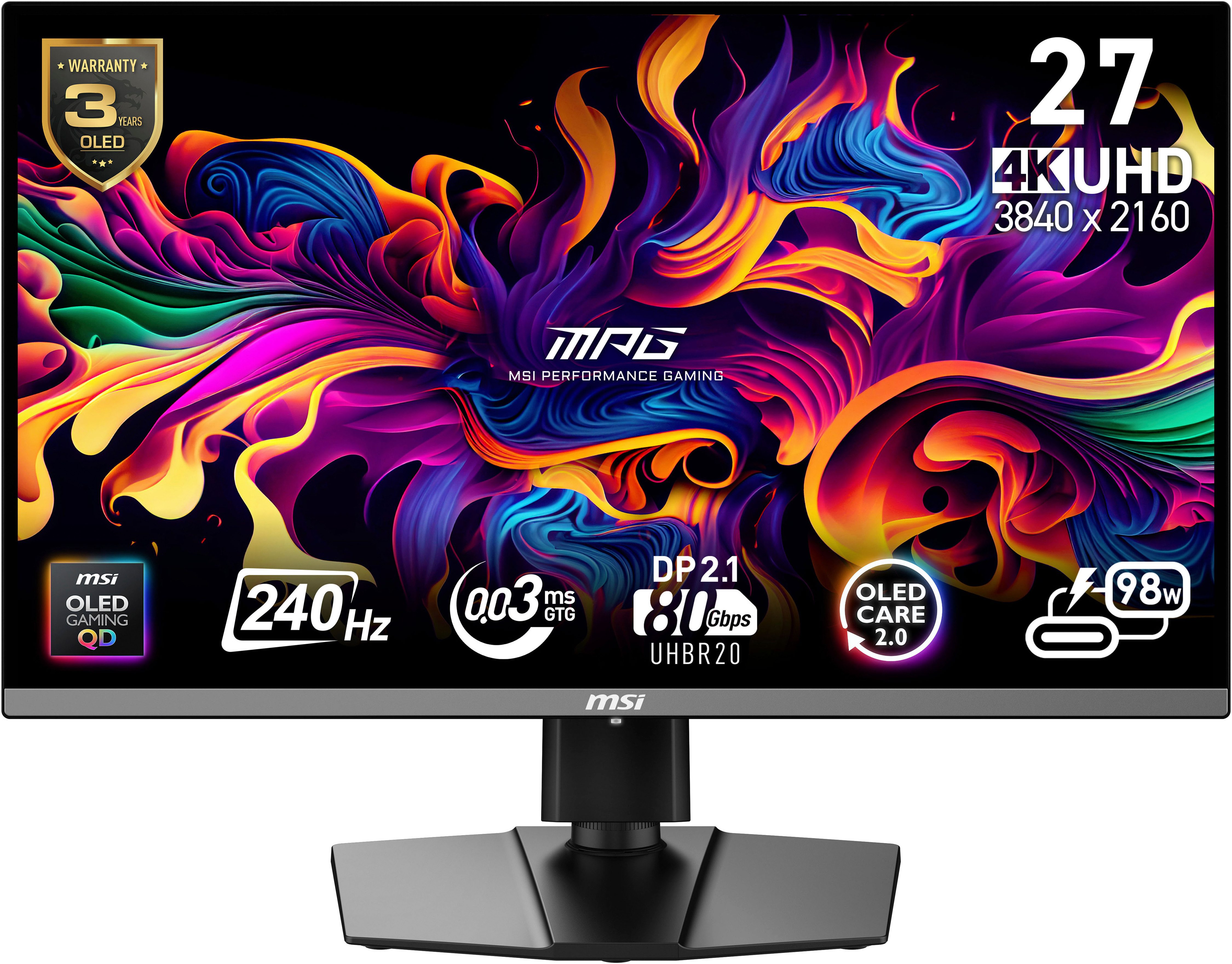MPG 272URX QD-OLED Gaming-Monitor
