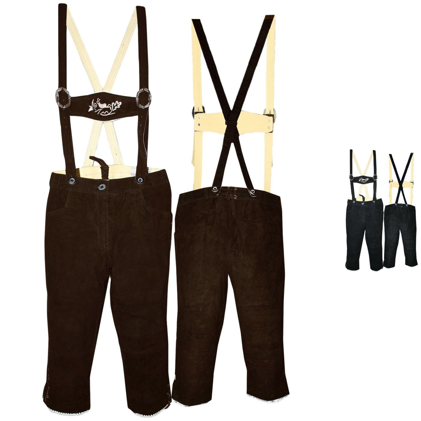 German Wear Trachtenlederhose GW1402 Damen Trachten günstig online kaufen