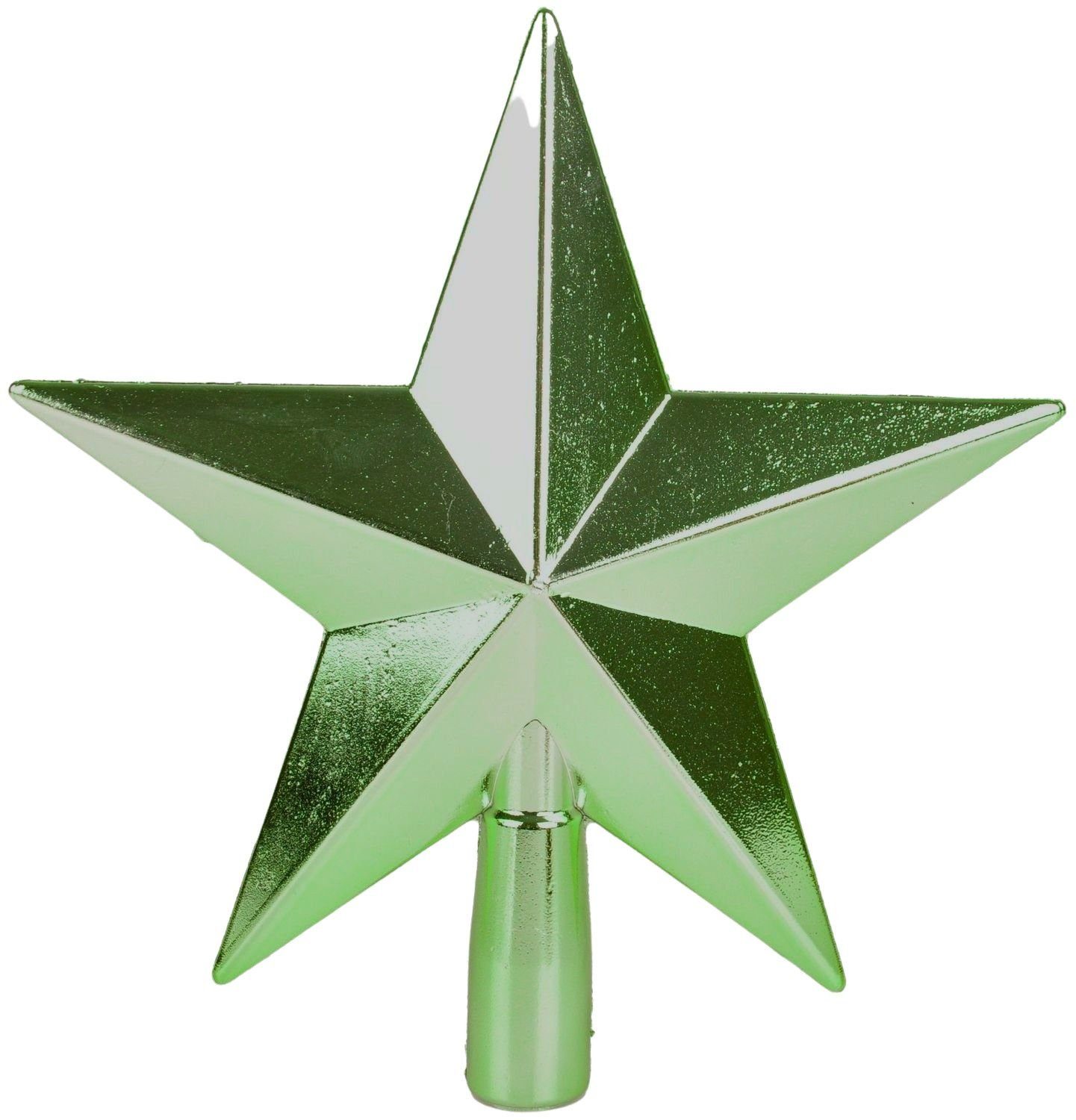 BURI Christbaumspitze Baumspitze Stern Christbaumspitze Tannenbaumspitze Baumschmuck Deko