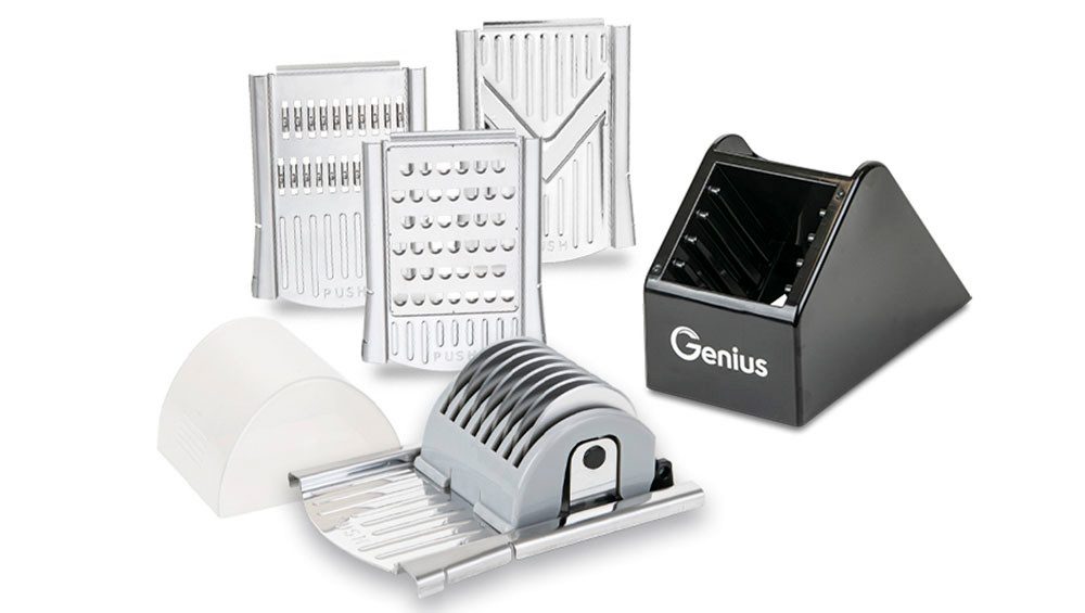 Genius Gemüseschneider Nicer Dicer Speed Zubehör-Set, 6-teilig