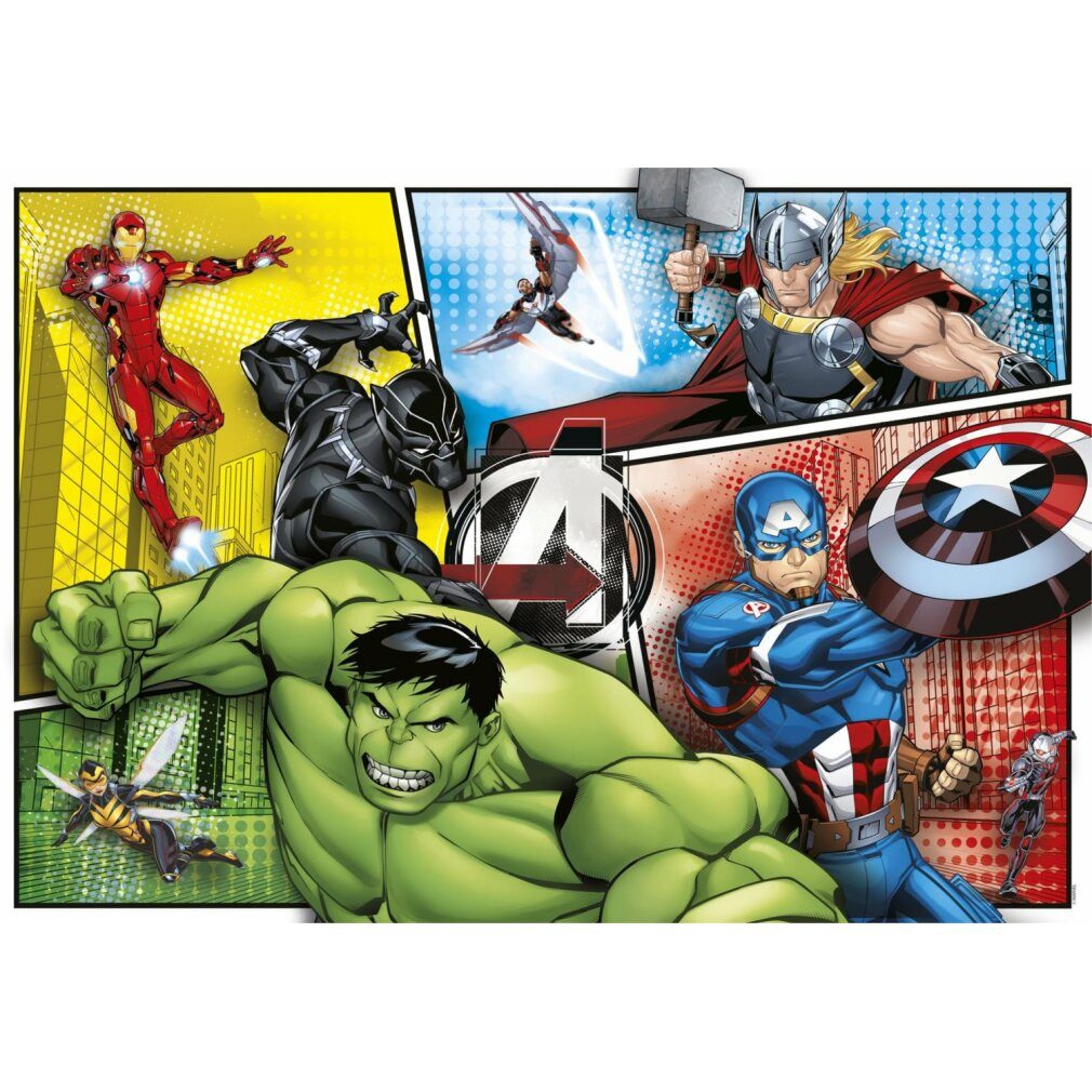 Clementoni® Puzzle Clementoni 104Pcs Puzzle The Avengers 27284 X6, Puzzleteile