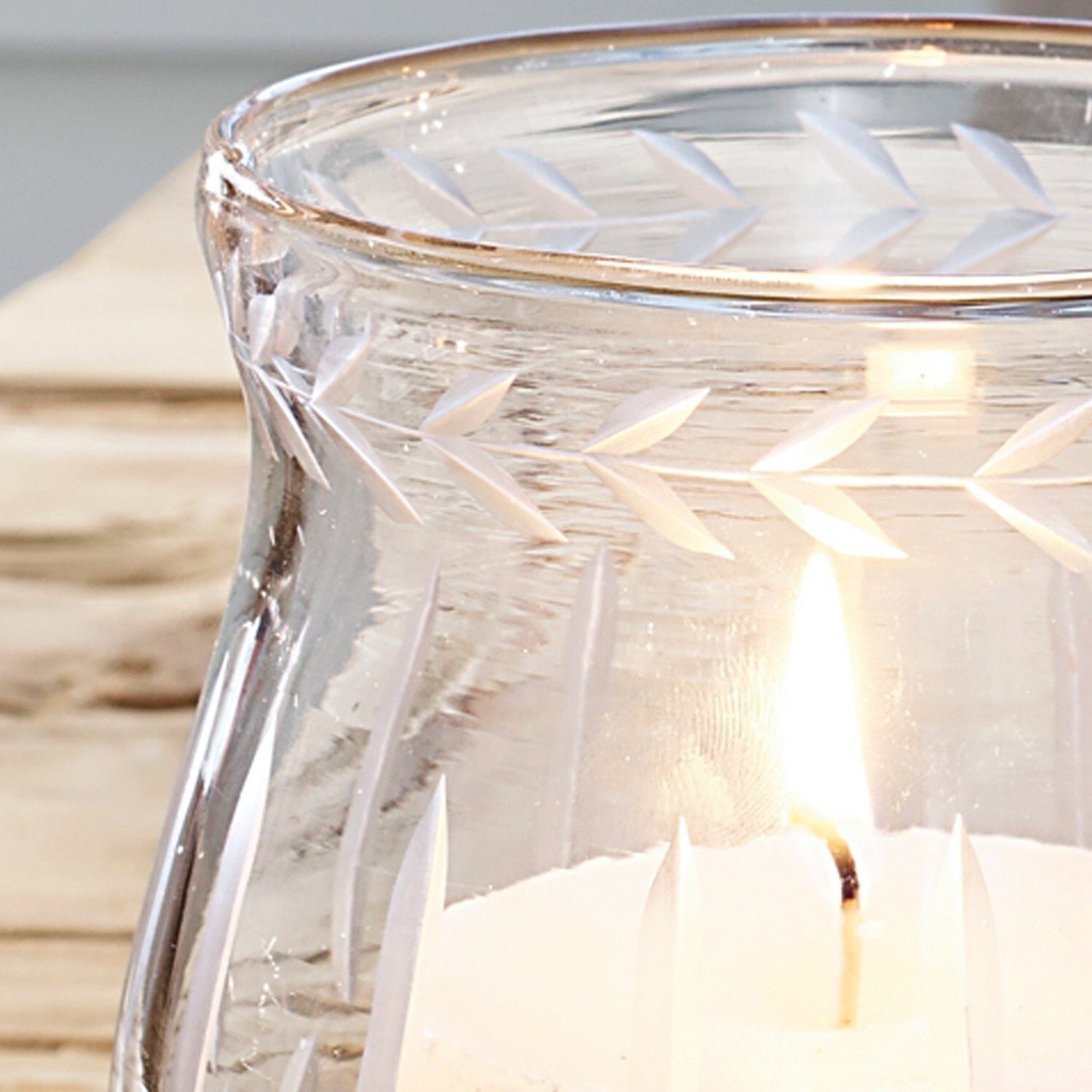 Mirabeau Windlicht Windlicht 2er Set Moon klar (2er Set, 2er Set)