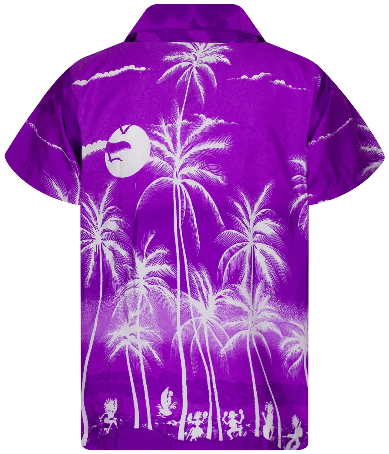 King Kameha Hawaiihemd Beach Negative Funky Hawaii-Hemd Herren Kurzarm Fron günstig online kaufen