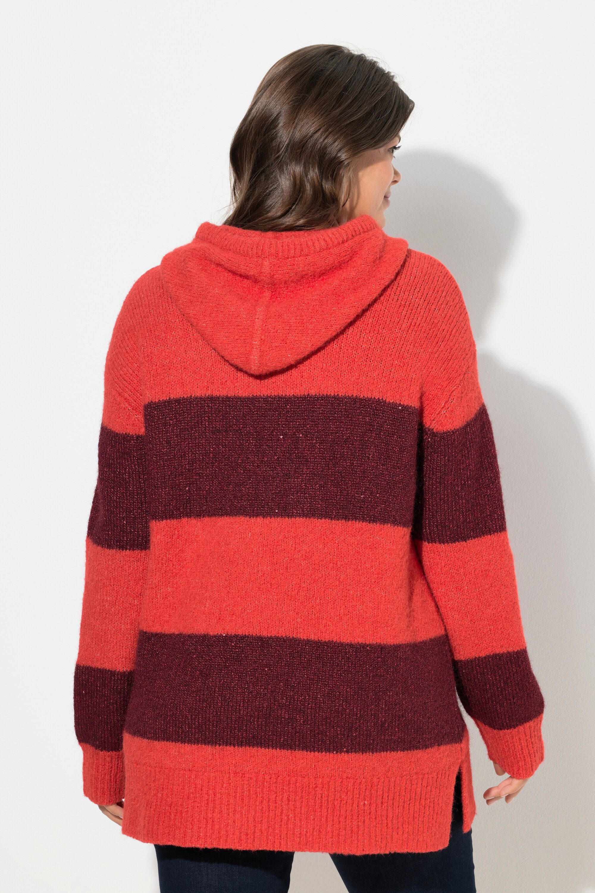 Laurasøn Strickpullover Strickpullover Kapuze Langarm