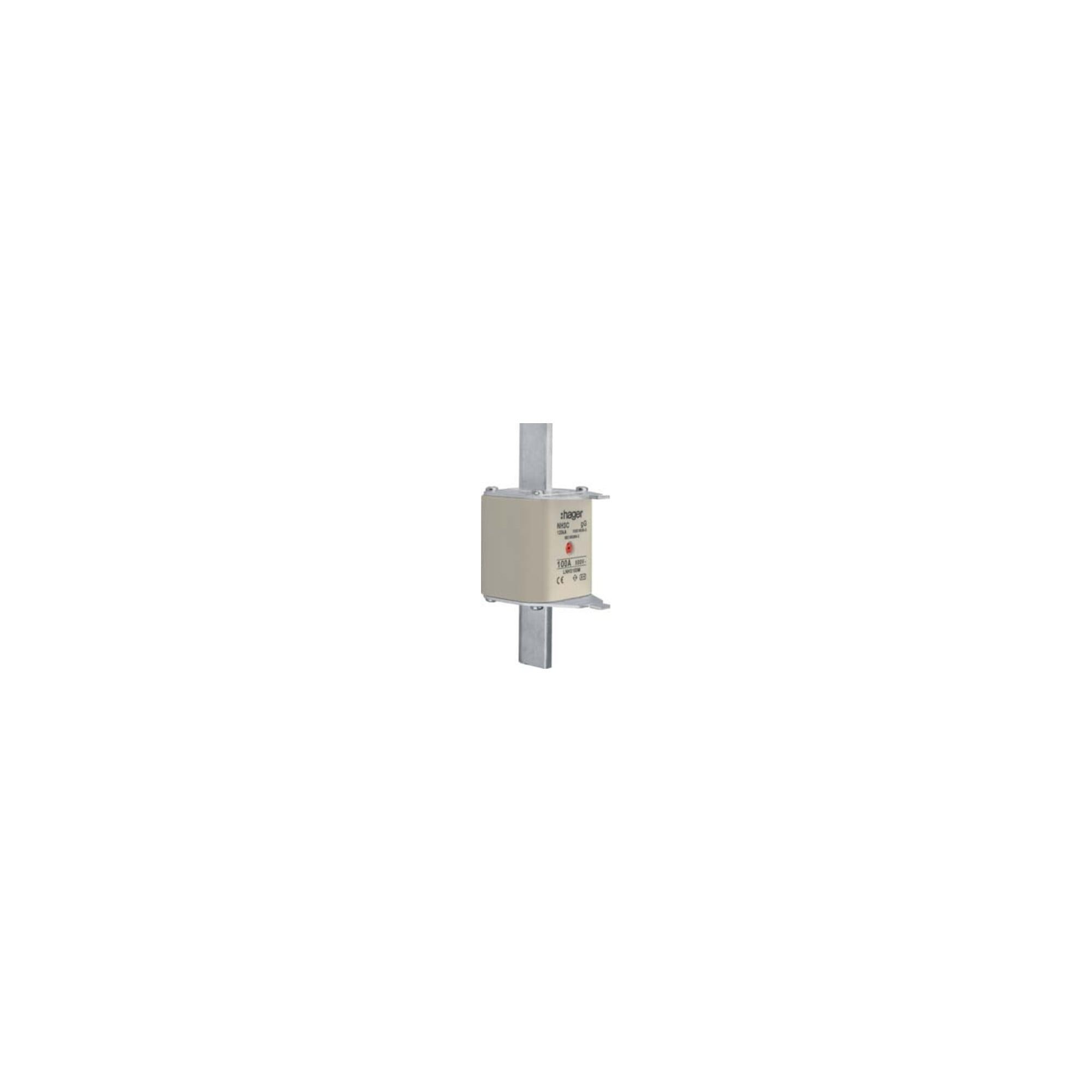 Hager Sicherungshalter Hager NH-Sicherungseinsatz NH3C gG 500V 100A LNH3100M
