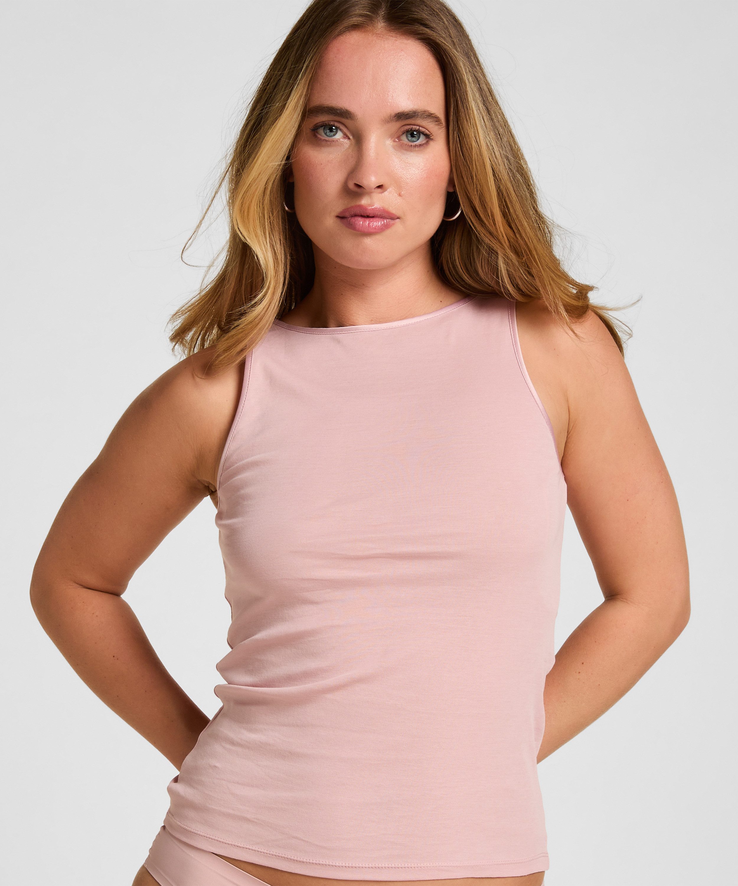 Hunkemöller Pyjama Damen Singlet Basic