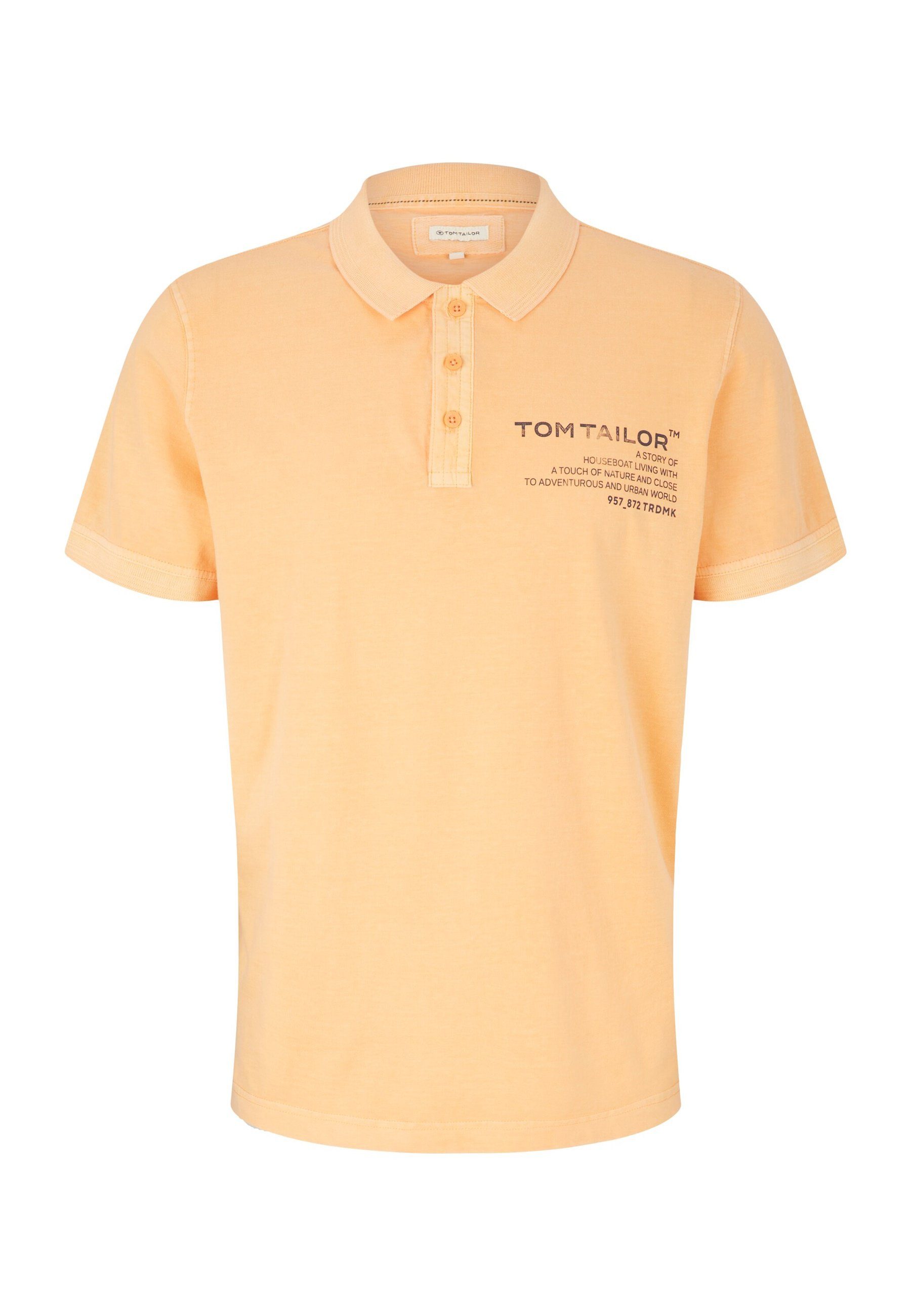 TOM TAILOR Poloshirt Poloshirt Kurzarmshirt mit günstig online kaufen