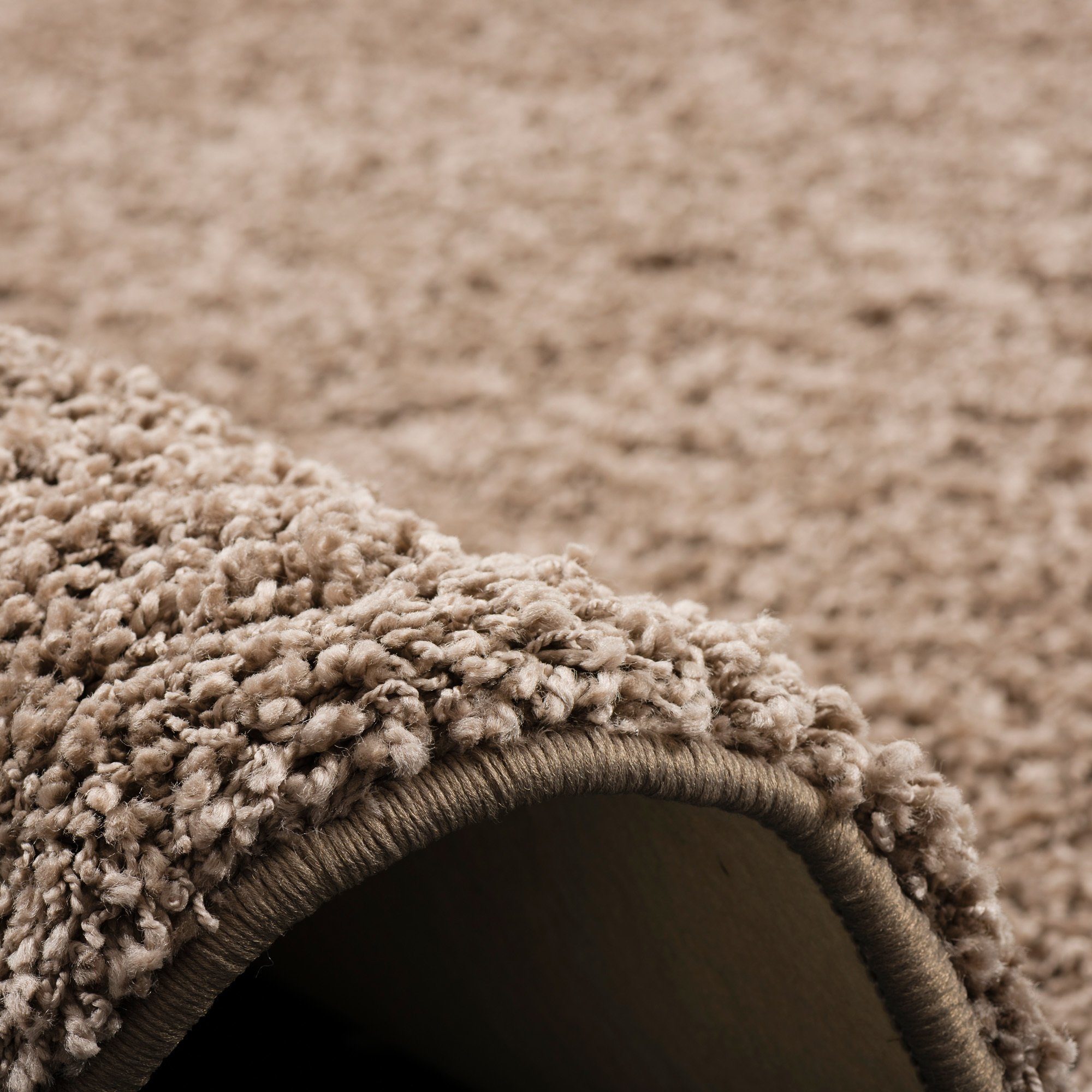 Snapstyle Hochflor-Teppich Luxus Hochflor Langflor Läufer Teppich Milano, Rechteckig, Höhe: 43 mm