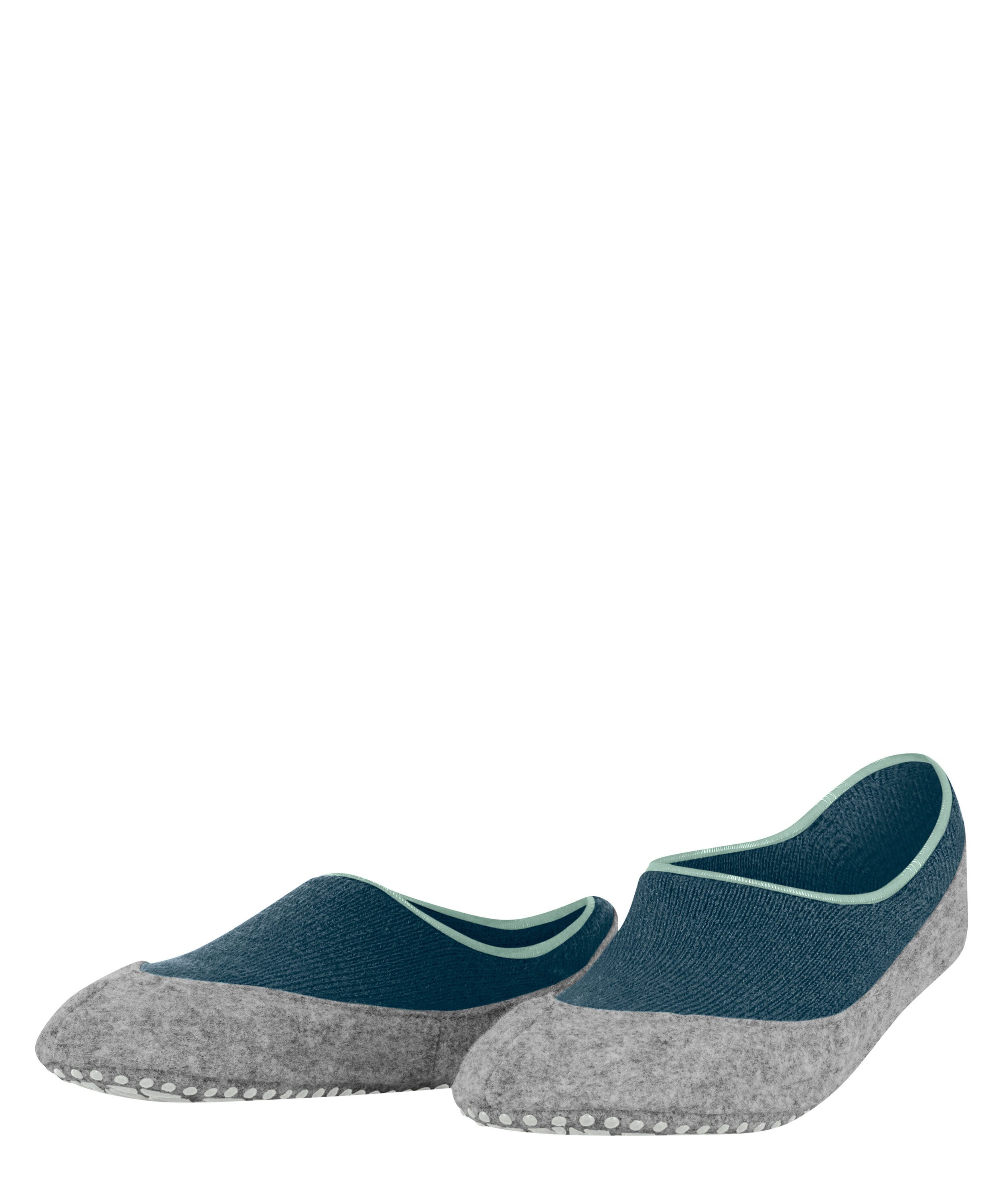 FALKE Socken Cosyshoe Hausschuhe (1-Paar) mit Merinowolle & rutschhemmender Sohle