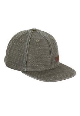 Sterntaler® Schirmmütze Basecap Struktur (1-St., Caps für Kinder aus Baumwolle und Mesh mit coolen Motiven) Mütze mit Metallschließe zur Größenregulierung