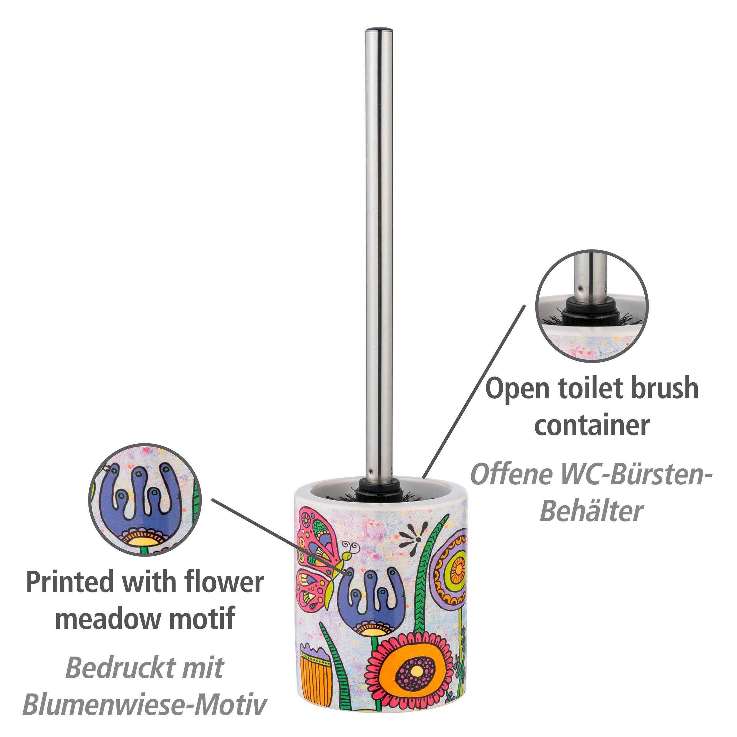 freistehend, Full Rollin'Art WC-Bürste WENKO WC-Garnitur inkl. Bloom,