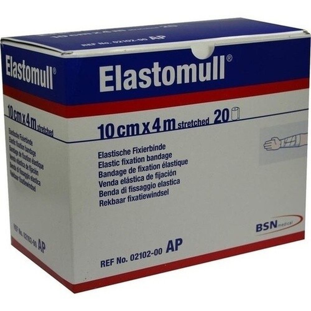 Elastomull Bandage ELASTOMULL 10 cmx4 m elast.Fixierb.2102 20 Stück