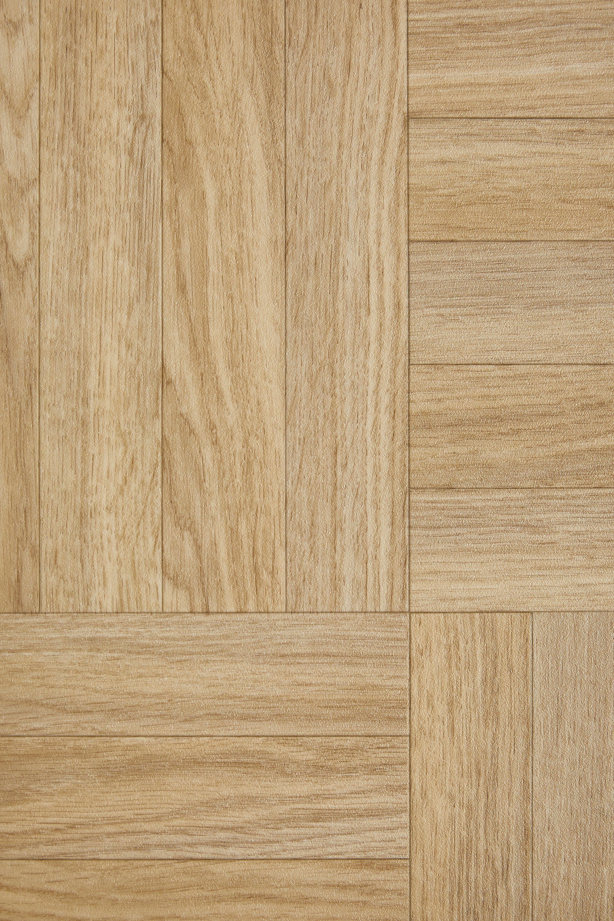 Andiamo Vinylboden Holzoptik, PVC Bodenbelag Meterware Breite 200 cm oder 400 cm, Stärke 2,8 mm beige-braun