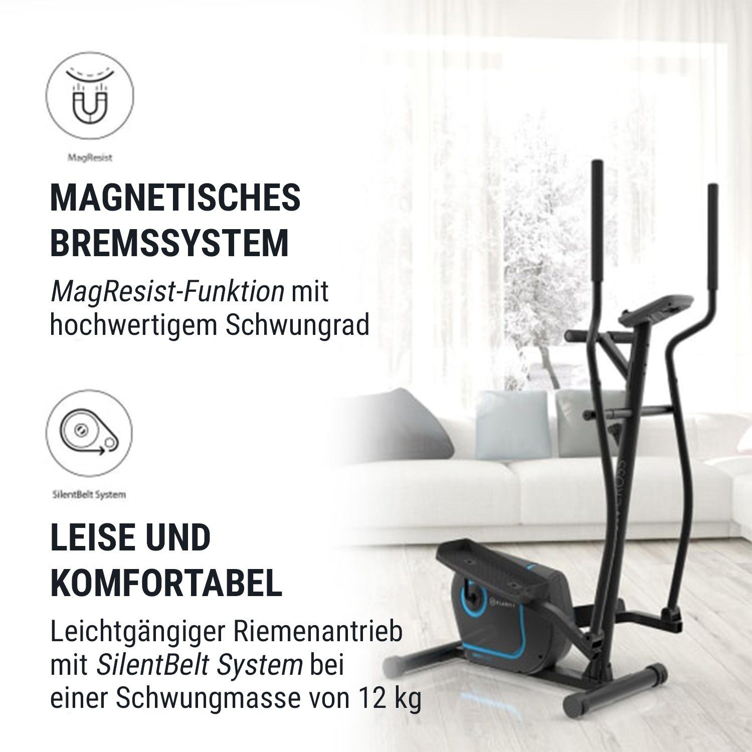 KLARFIT Heimtrainer Myon Cross