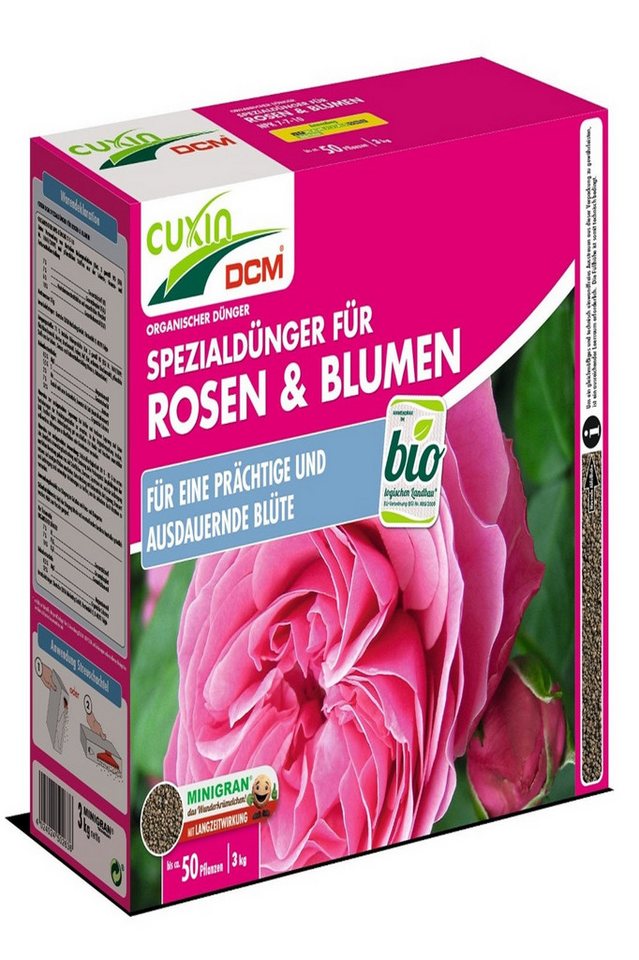 Thumbnail - Cuxin DCM Blumendünger Cuxin DCM Spezialdünger Rosen und Blumen 3 kg