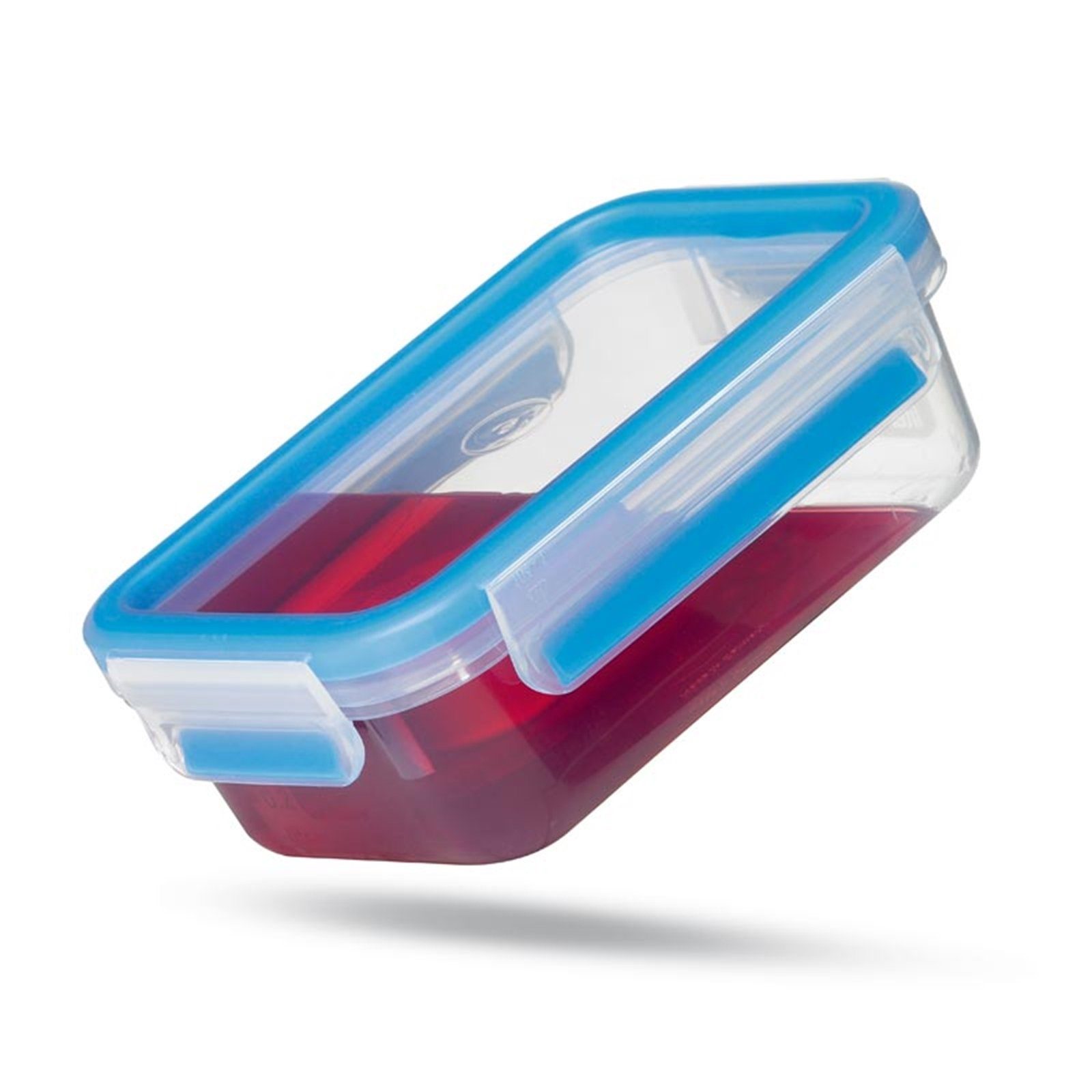 Clip Kunststoff, 3D Close, Frischhaltedose tlg. 1-tlg), Dosen-Set Emsa (Set, Clean Perfect Frischhaltedose Lebensmitteldose 3