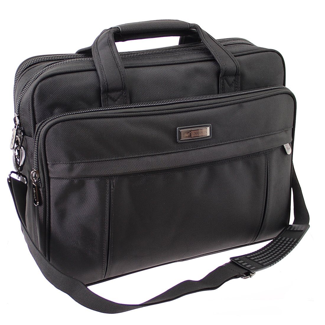SHG Messenger Bag Umhängetasche Schultertasche Handgepäck, Flugbegleiter  Arbeitstasche Business Tasche