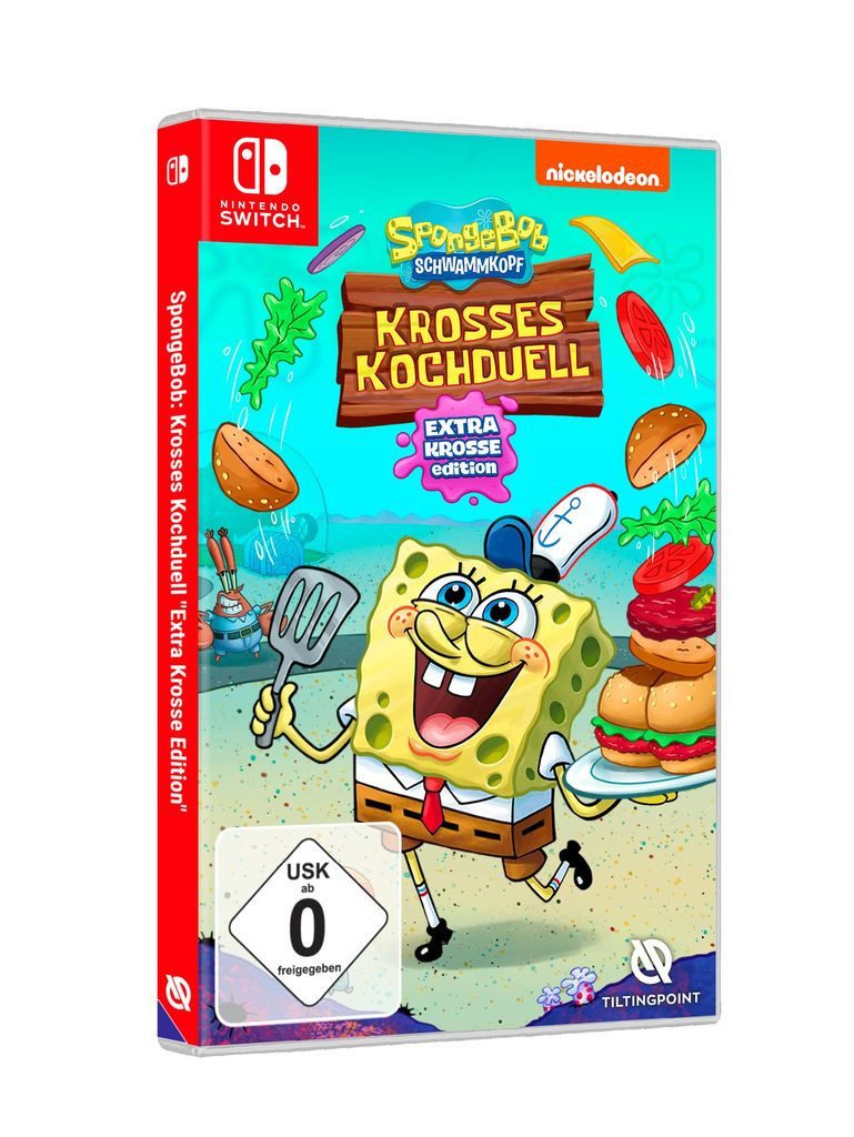 SpongeBob: Krosses Kochduell (Download Code in a Box) Nintendo Switch, Downloadcode in Box