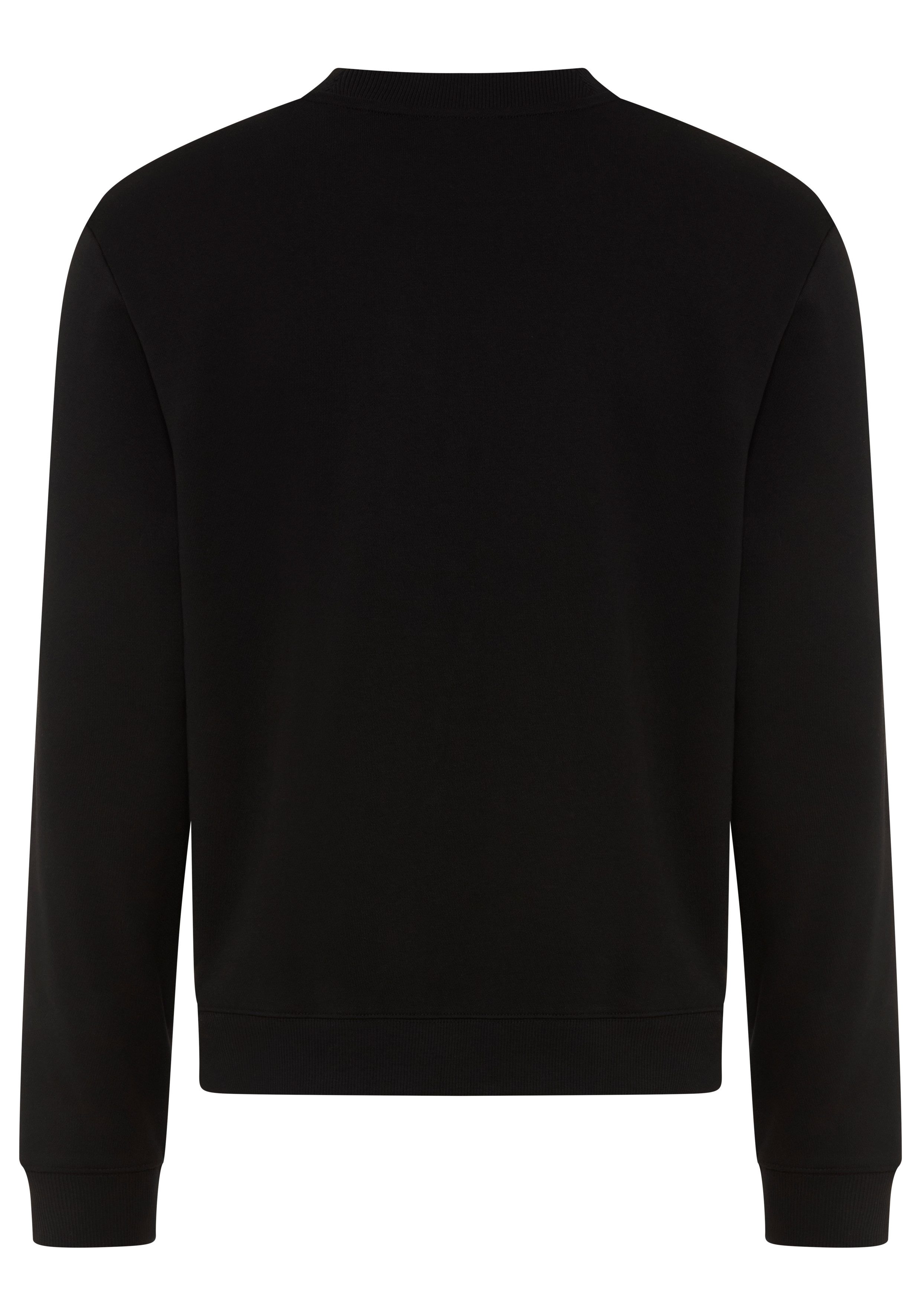 HUGO Sweatshirt Nedos Rundhalsausschnitt, Regular Fit, reine Baumwolle