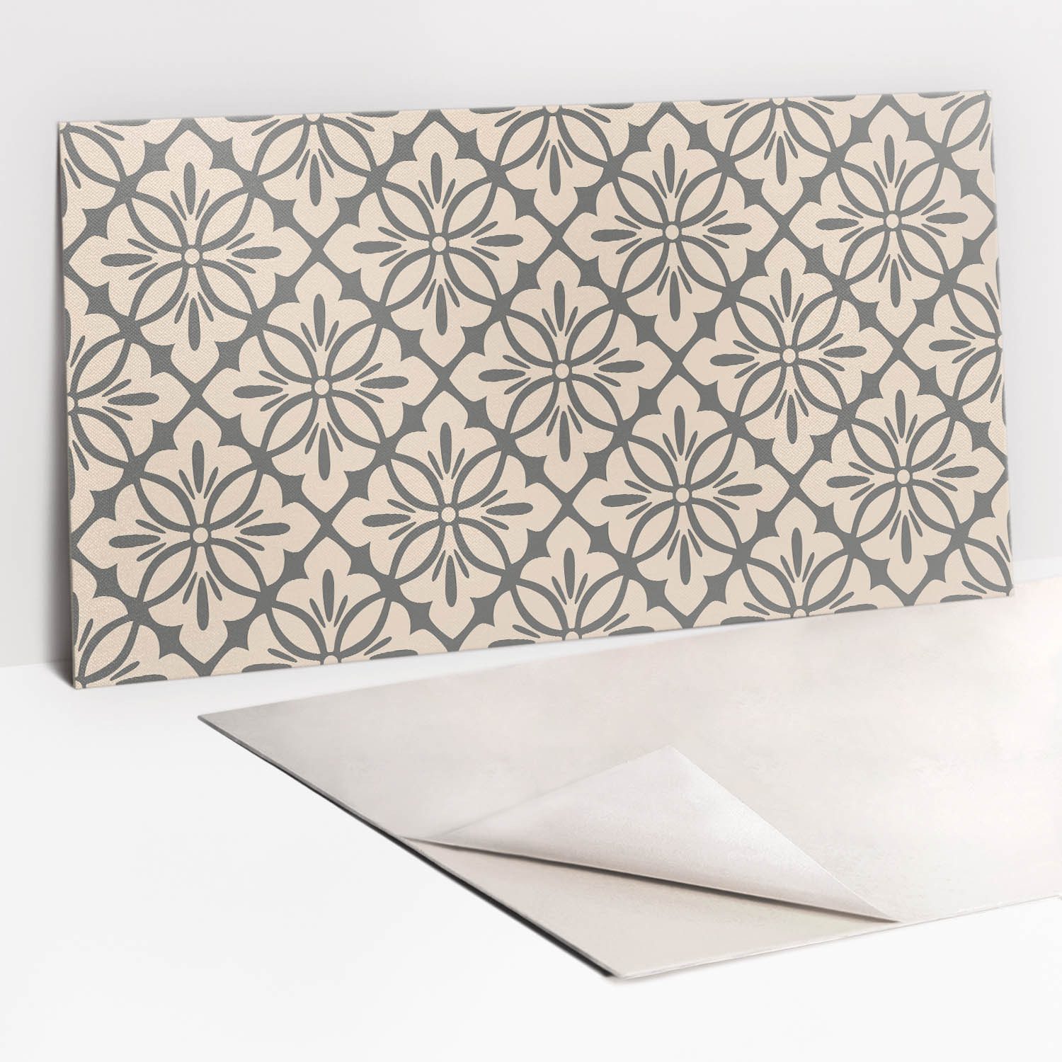 Tulup Wandpaneel Küchenrückwand Dekorative Formen 100x50cm Vinylfliesen Selbstklebend, (1-tlg)