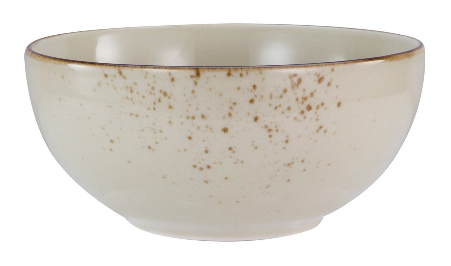 CreaTable Schale Buddha Bowl NATURE COLLECTION, Beige, Ø 18 cm, Steinzeug