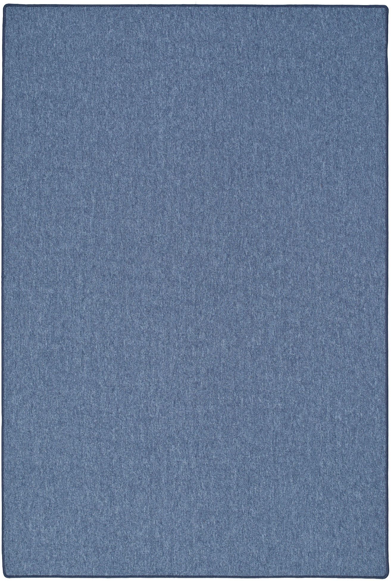 OTTO home Teppich Fortis, Schlinge, Made in Netherlands, rechteckig, Höhe: 5 mm, Uni Farben, gekettelt, auch als Läufer, strapazierfähig, Wohnzimmer