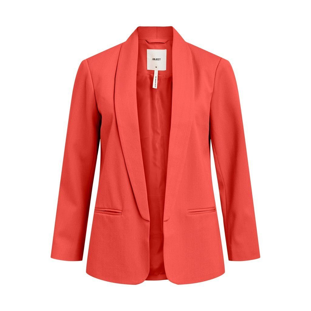 Object Kurzblazer Lisa (1-tlg) Hot Coral