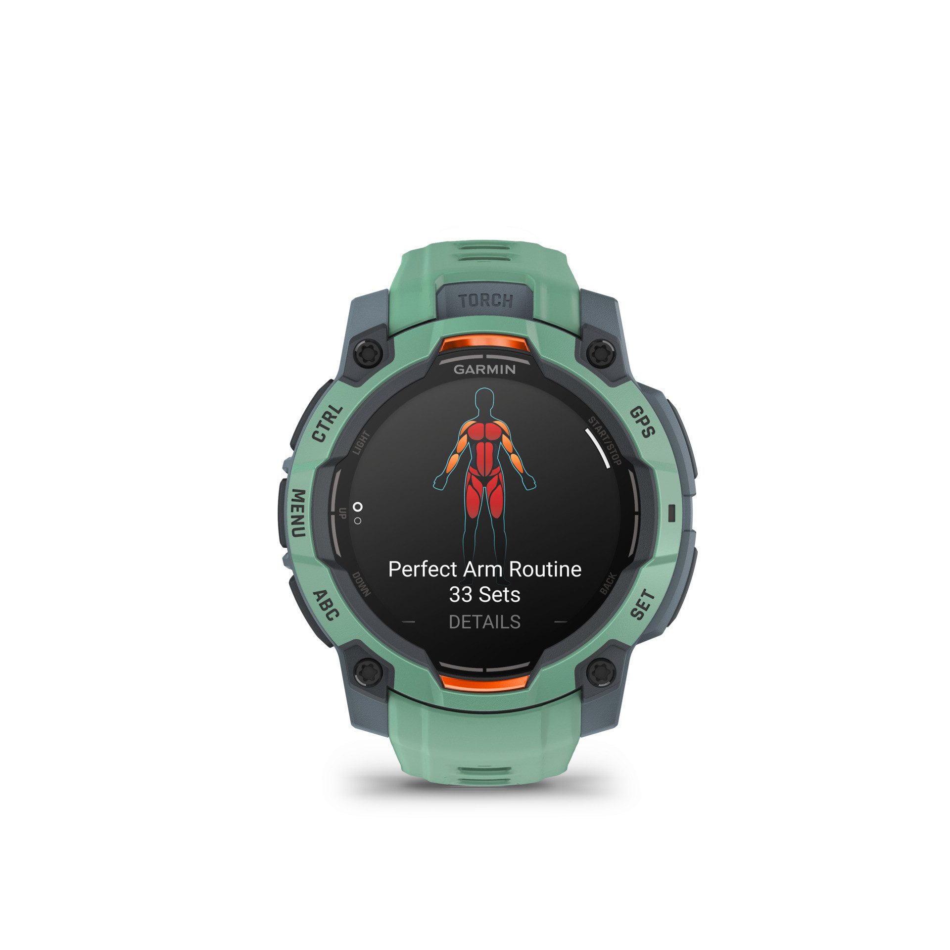 Garmin Instinct 3 AMOLED Smartwatch (3 cm/1,2 Zoll, Garmin)