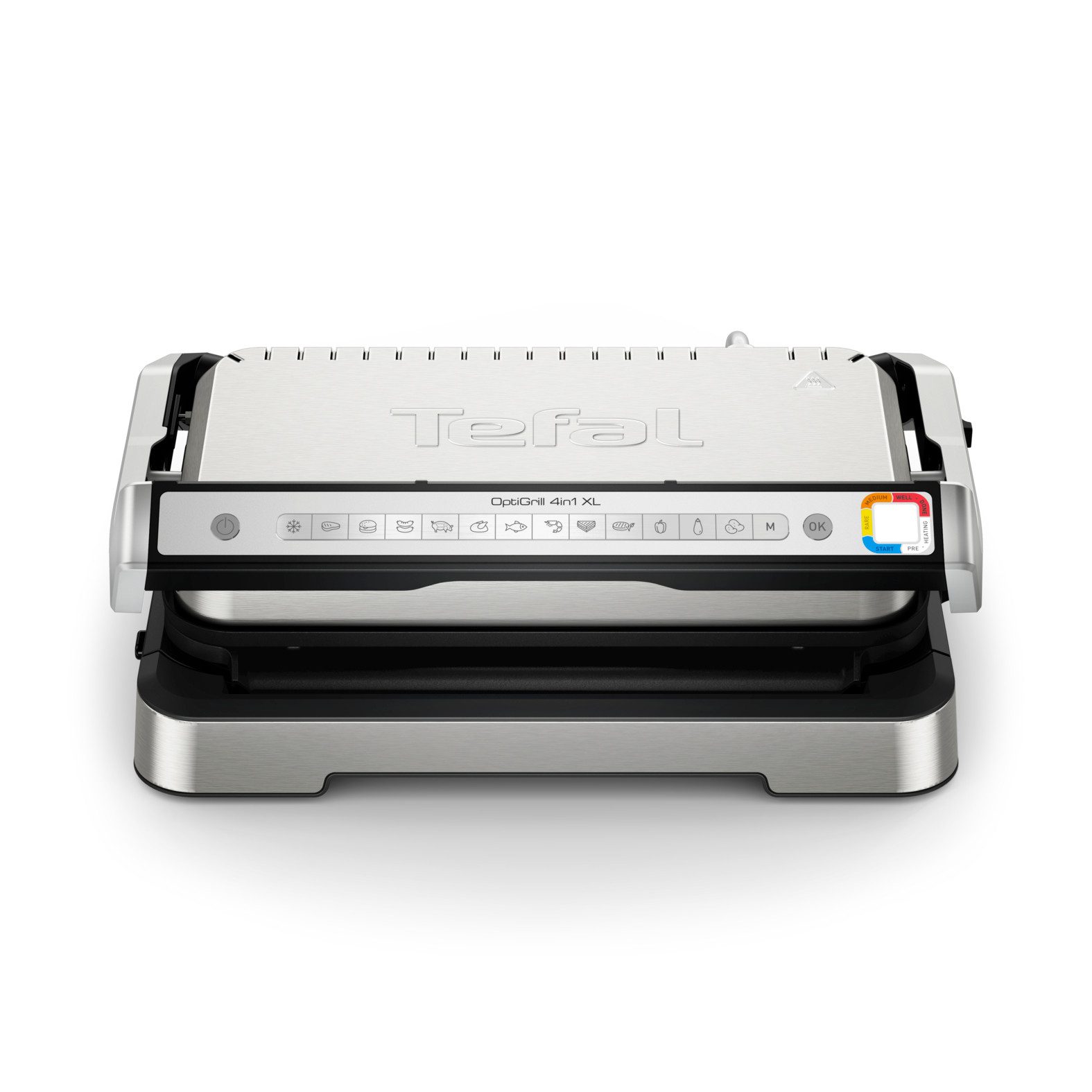 Tefal Kontaktgrill OptiGrill 4in1 XL, Grill/Barbeque/Backofen/komplette Mahlzeit, 2200 W, für bis zu 8 Personen, spülmaschinenfeste Platten und Schalen, GC784D