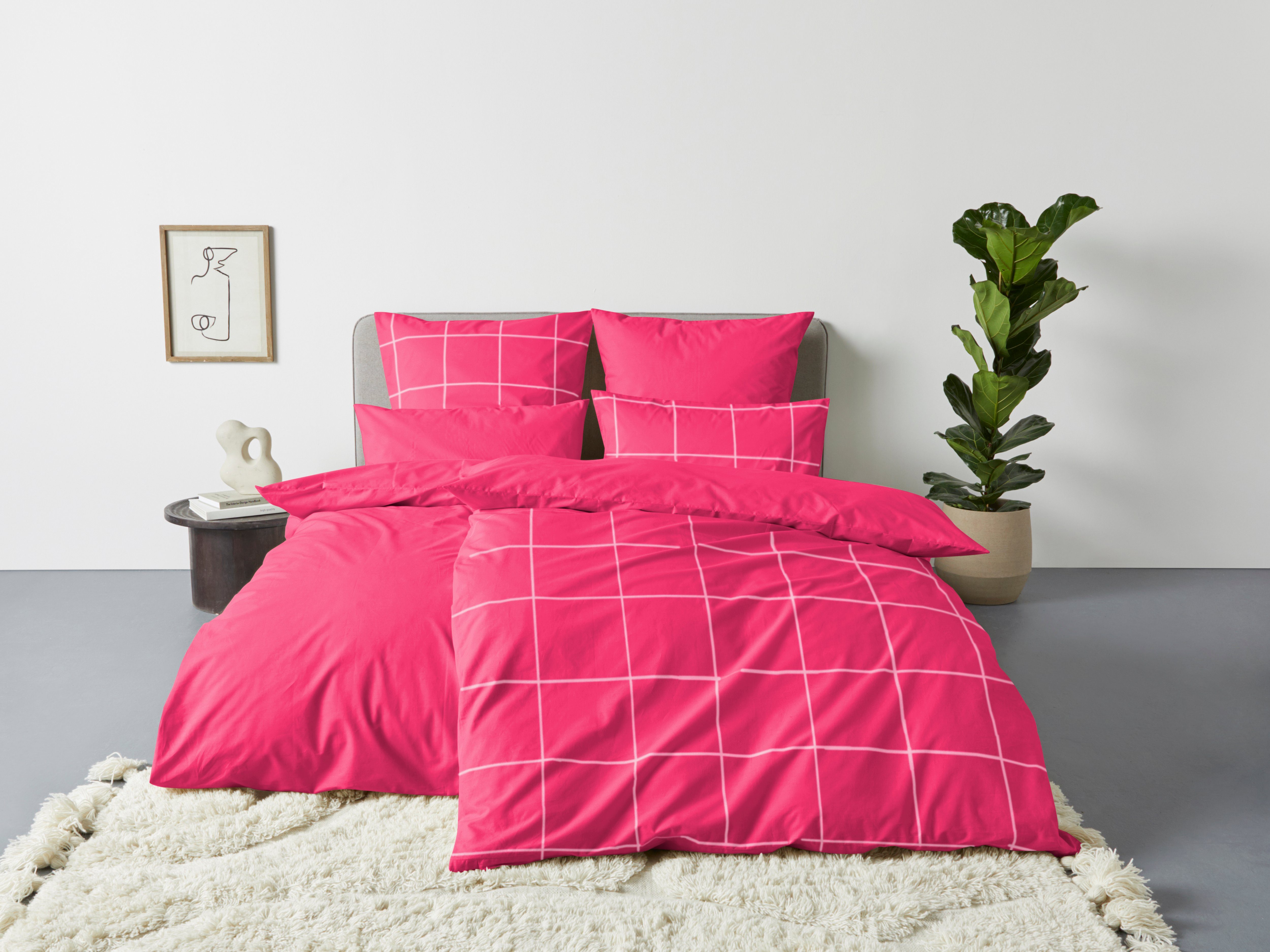 OTTO home Wendebettwäsche Nature in Gr. 135x200 oder 155x220 cm, Renforcé, günstig online kaufen