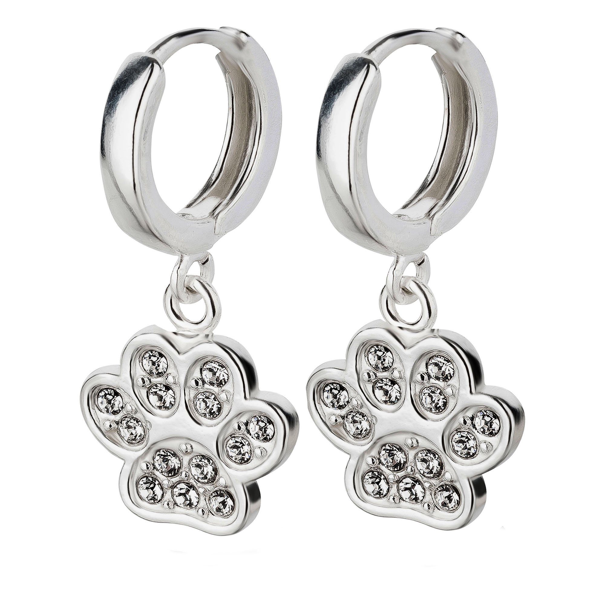 Mini Creolen Kinder-Ohrringe aus 925 Silber für Mädchen Damen Kinder 