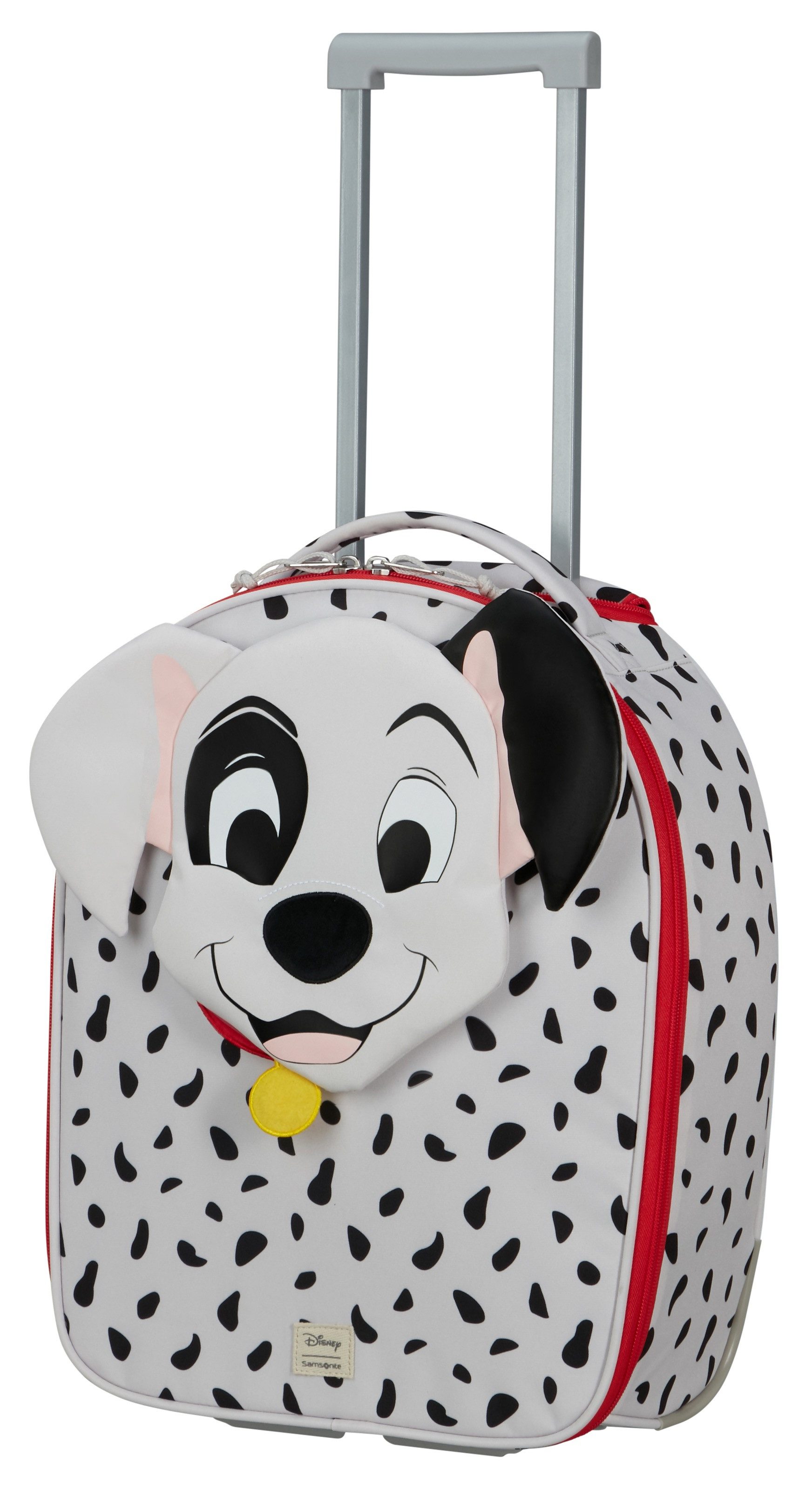 Samsonite Kinderkoffer HAPPY SAMMIES DISNEY Dalmatian Patch, 2 Rollen, aus strapazierfähigem Polyester, mit praktischem Tragegriff