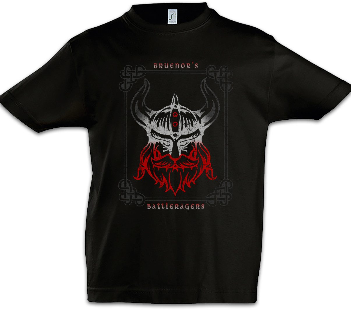 Print-Shirt Bruenor's Battleragers Kinder T-Shirt The Legend Drow Drizzt Dark Elf