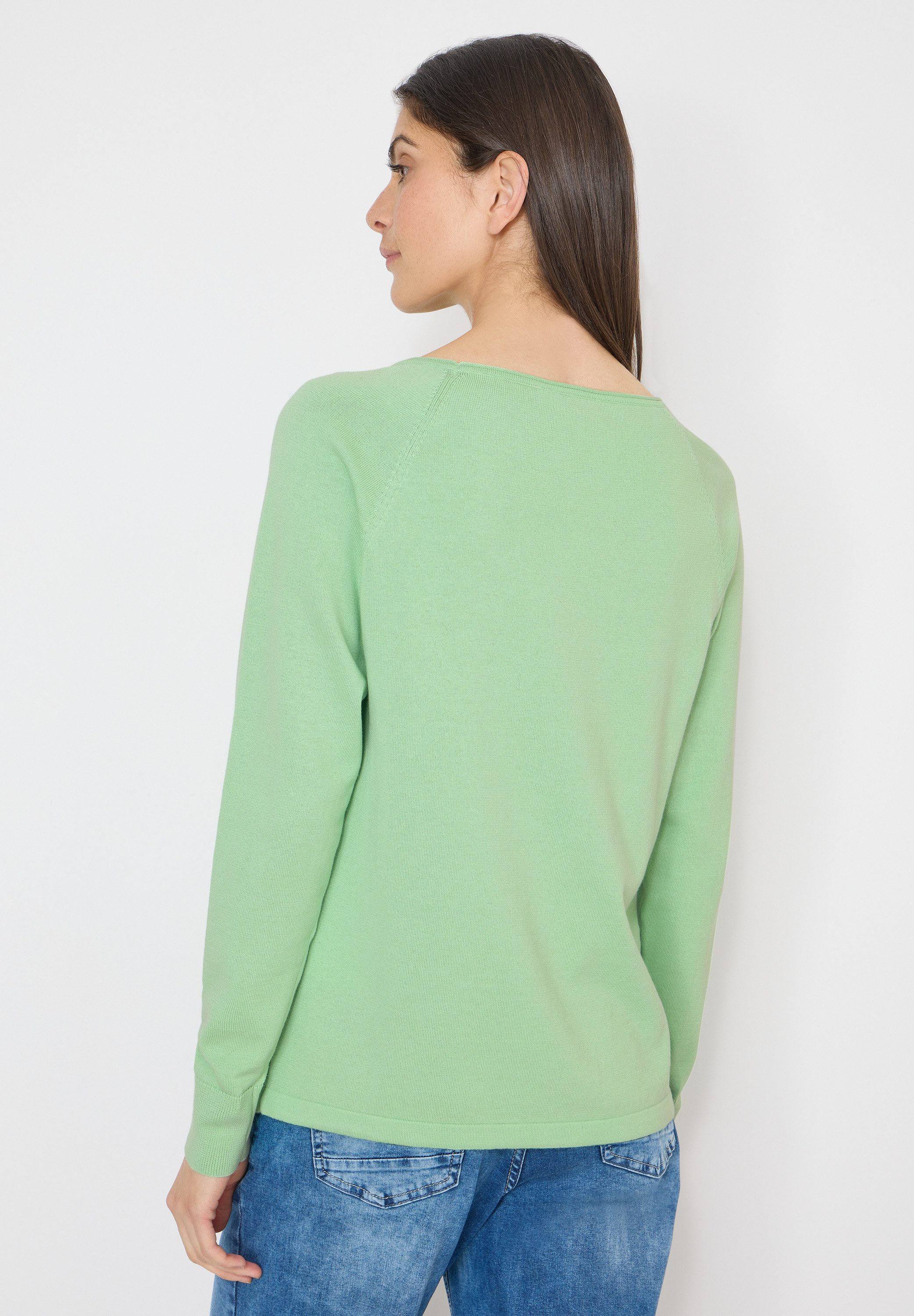 CECIL Strickpullover mit U-Boot-Ausschnitt günstig online kaufen