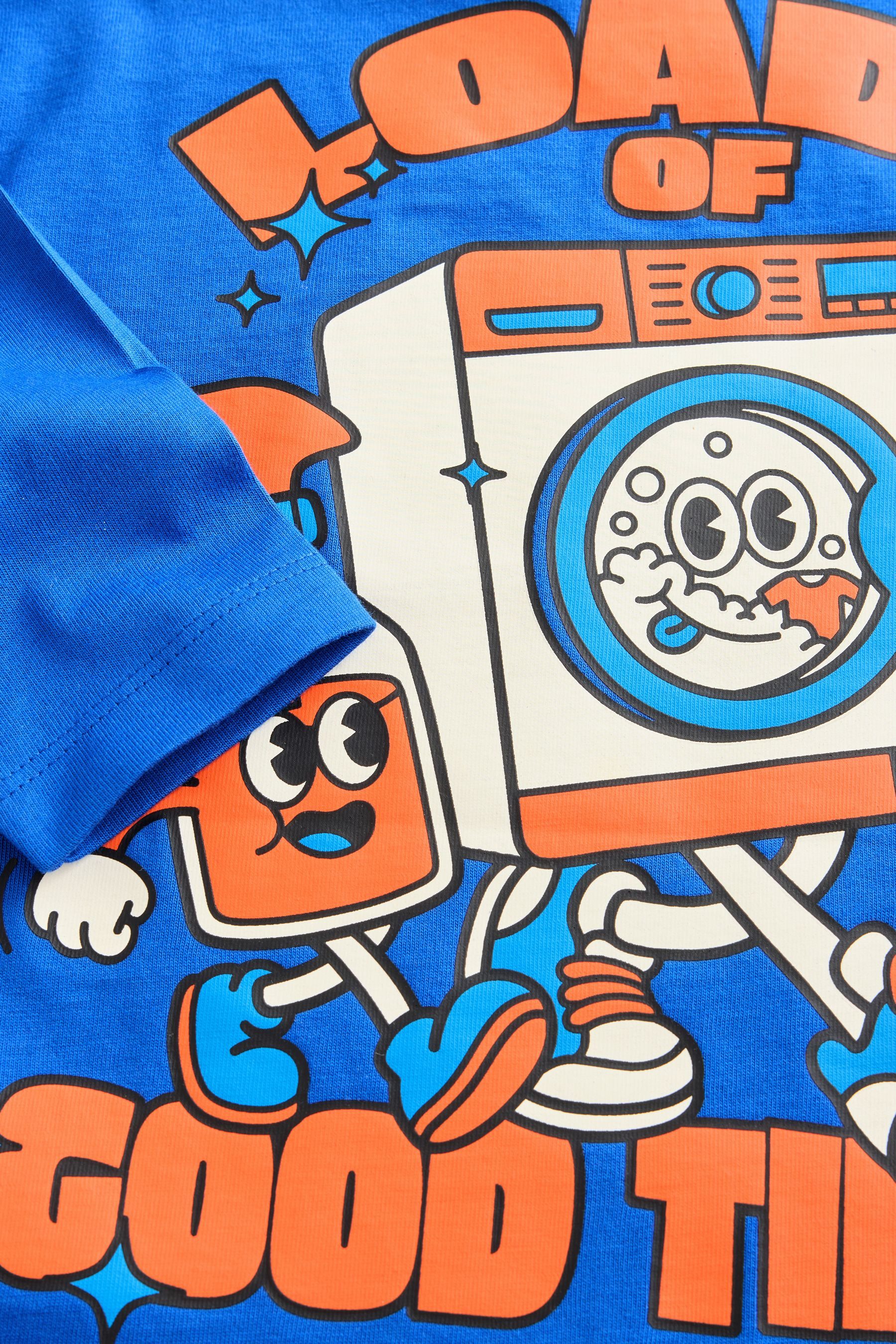 Next Langarmshirt Langärmeliges Shirt mit Rückengrafik (1-tlg) – Bild 3 von 4