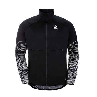 Odlo Laufjacke Odlo Zeroweight PRO Warm Reflect Laufjacke Men Schwarz