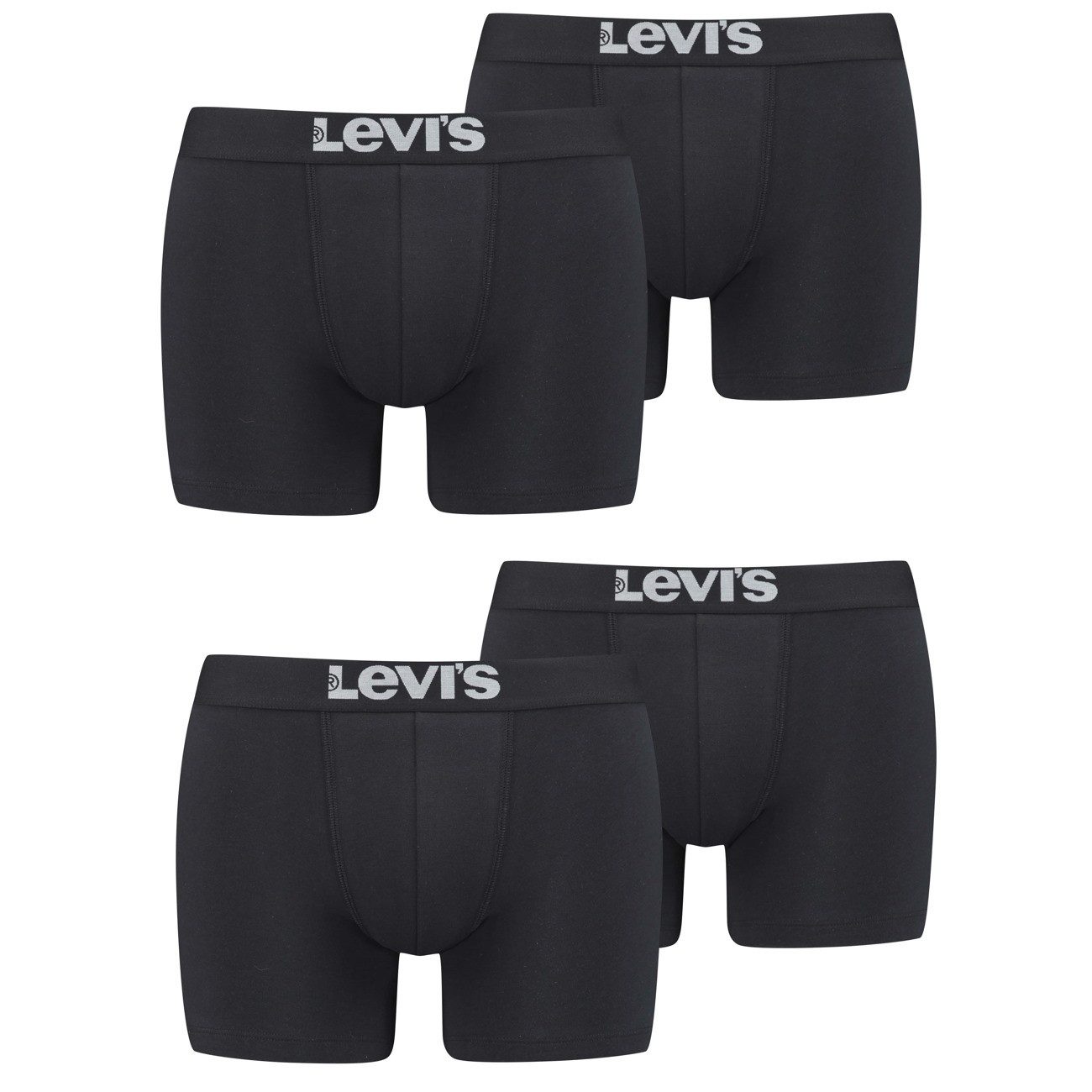 Levis Boxershorts, (Packung, 4er-Pack), mit breitem Logobund günstig online kaufen