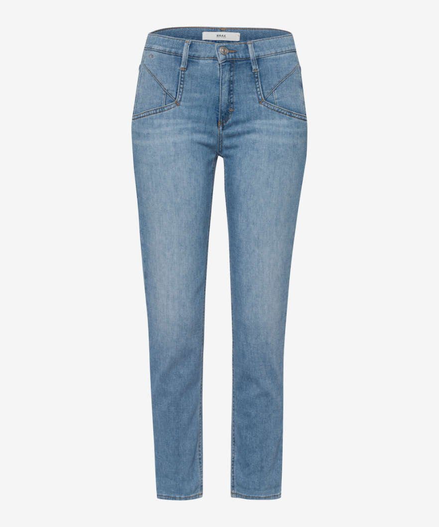 Brax 5-Pocket-Jeans Style MERRIT S hellblau