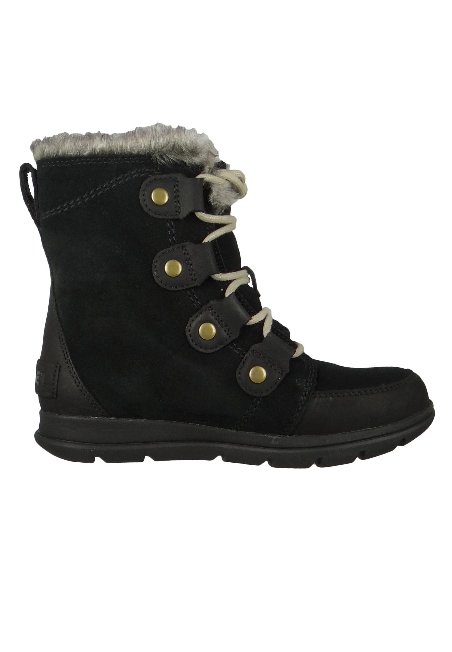 Sorel NL3039-010 Explorer Joan Black Stiefel