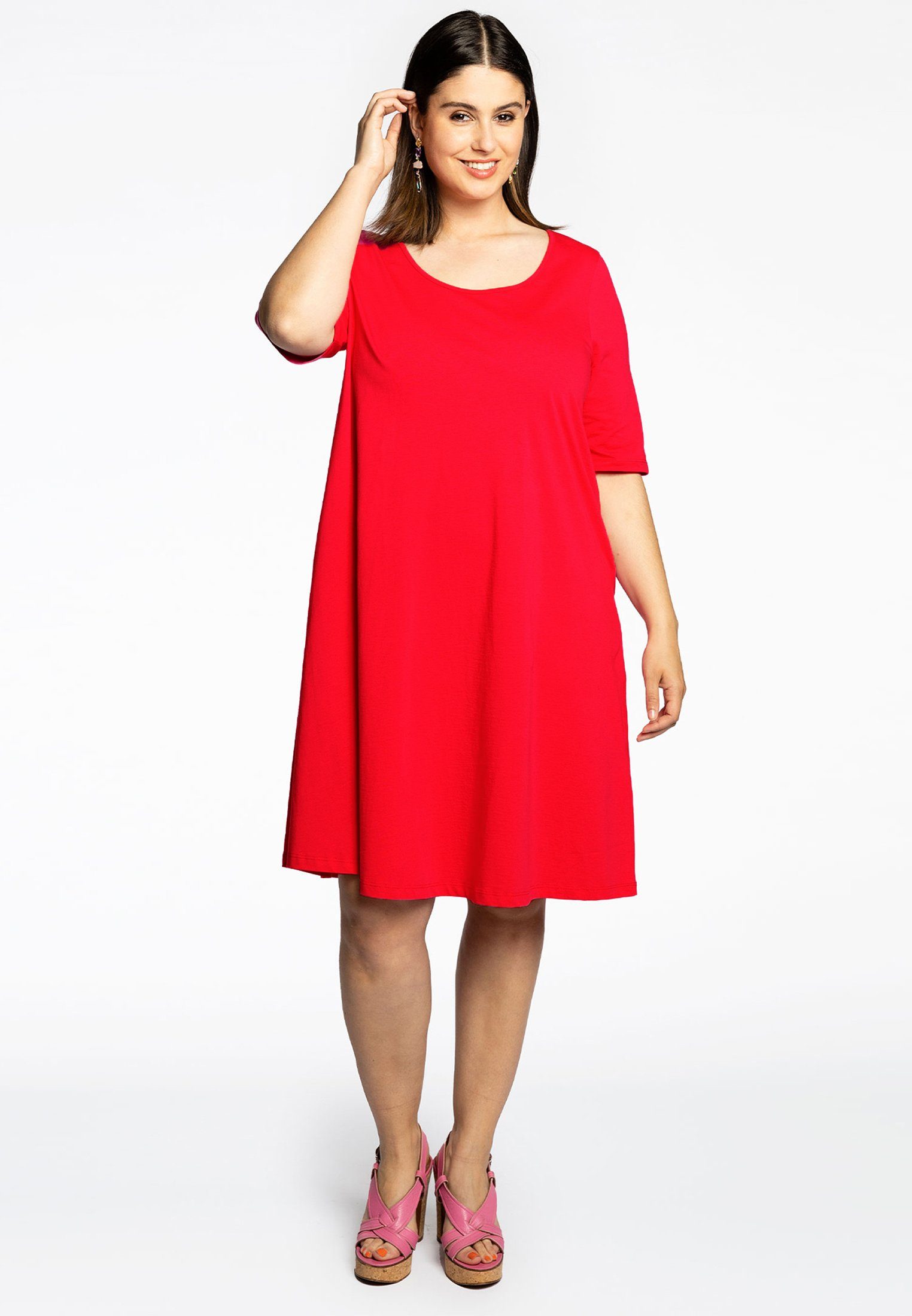 YOEK A-Linien-Kleid Damen Kleid Große Größen günstig online kaufen