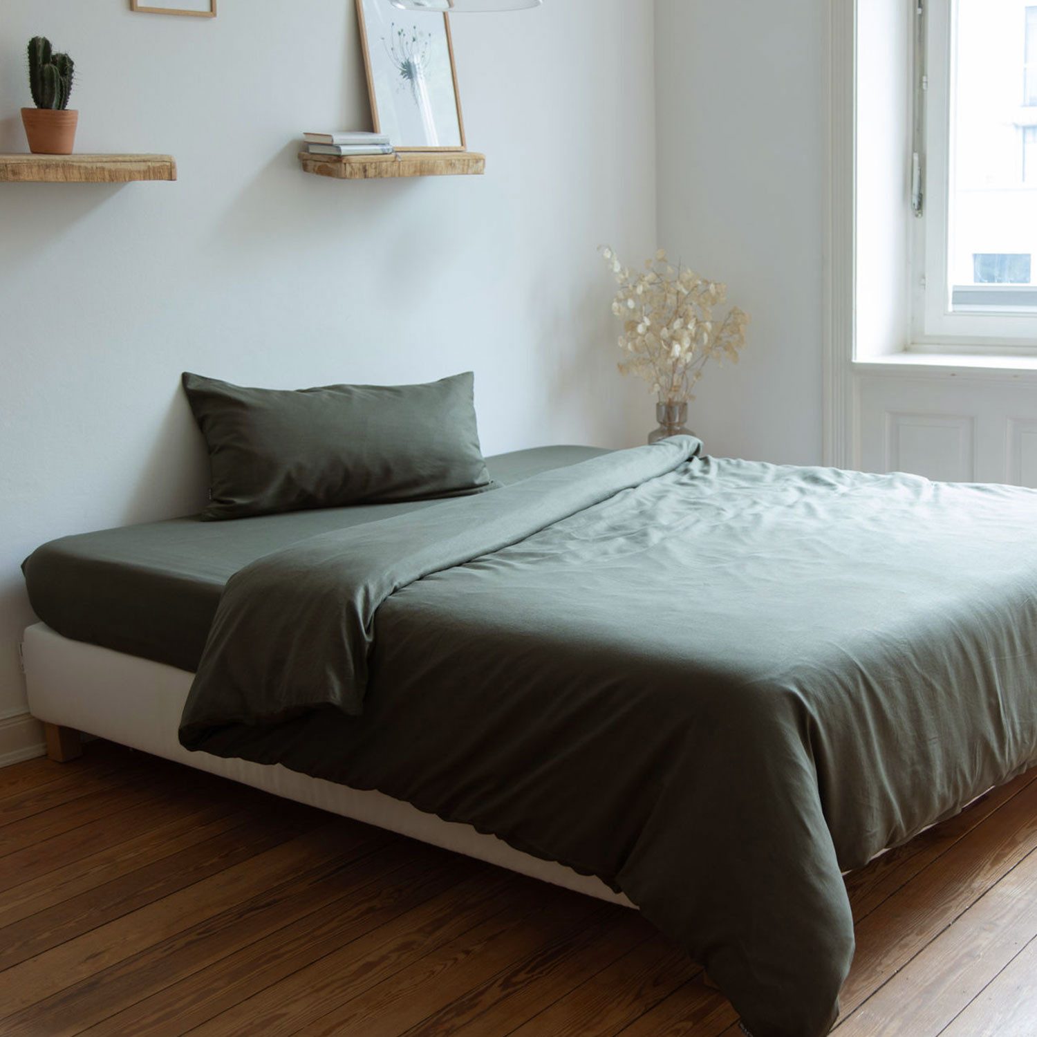 AGA.PIE Bettwäsche Leinen Bambus Bettwäsche-Set, Oeko-Tex, günstig online kaufen