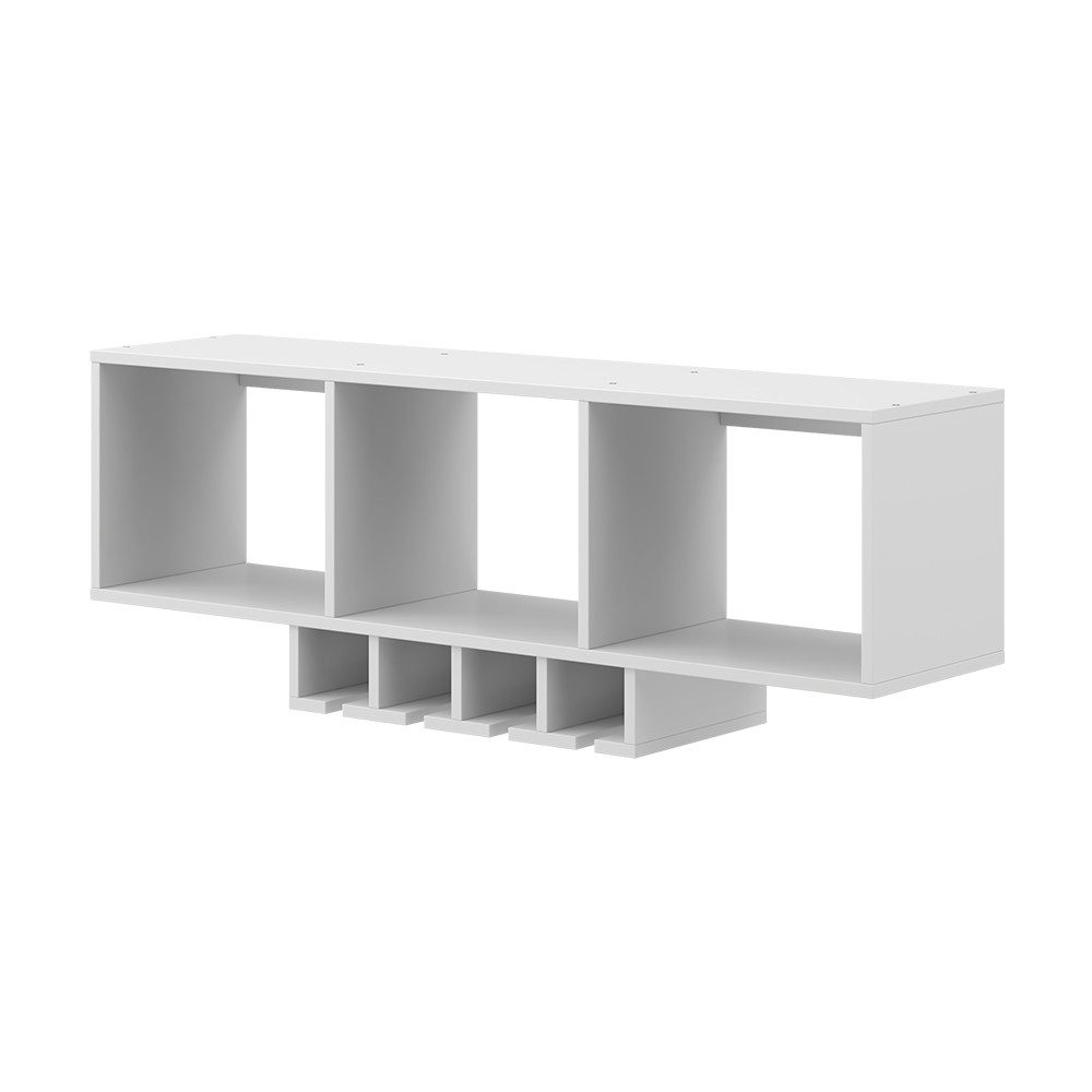 Vicco Weinregal Vin, Weiß, mit Glashalter günstig online kaufen